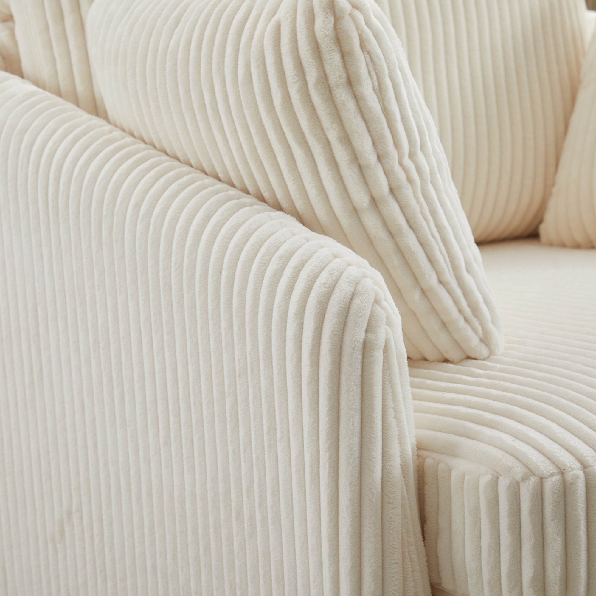 40.55'W Swivel Accent Sofa Chair with 2 Thorw Pillows