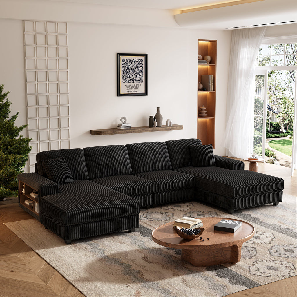 Convertible U-shaped Combination Sofa