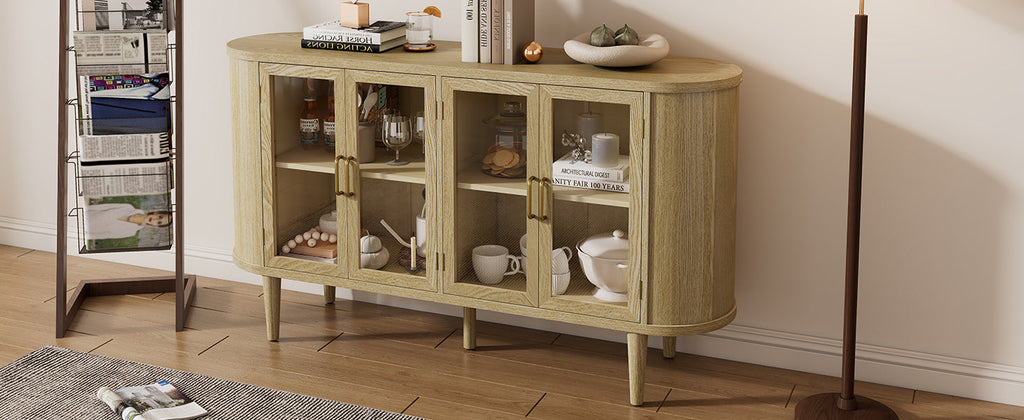 Farmhouse Sideboard Cabinet with Storage