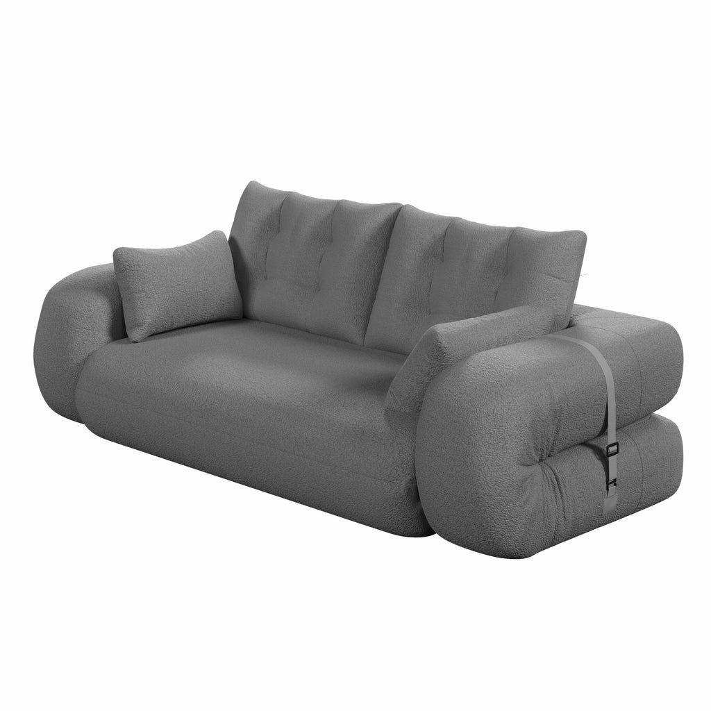 78.7 ' Multi-Functional Teddy Foldable Sofa Bed