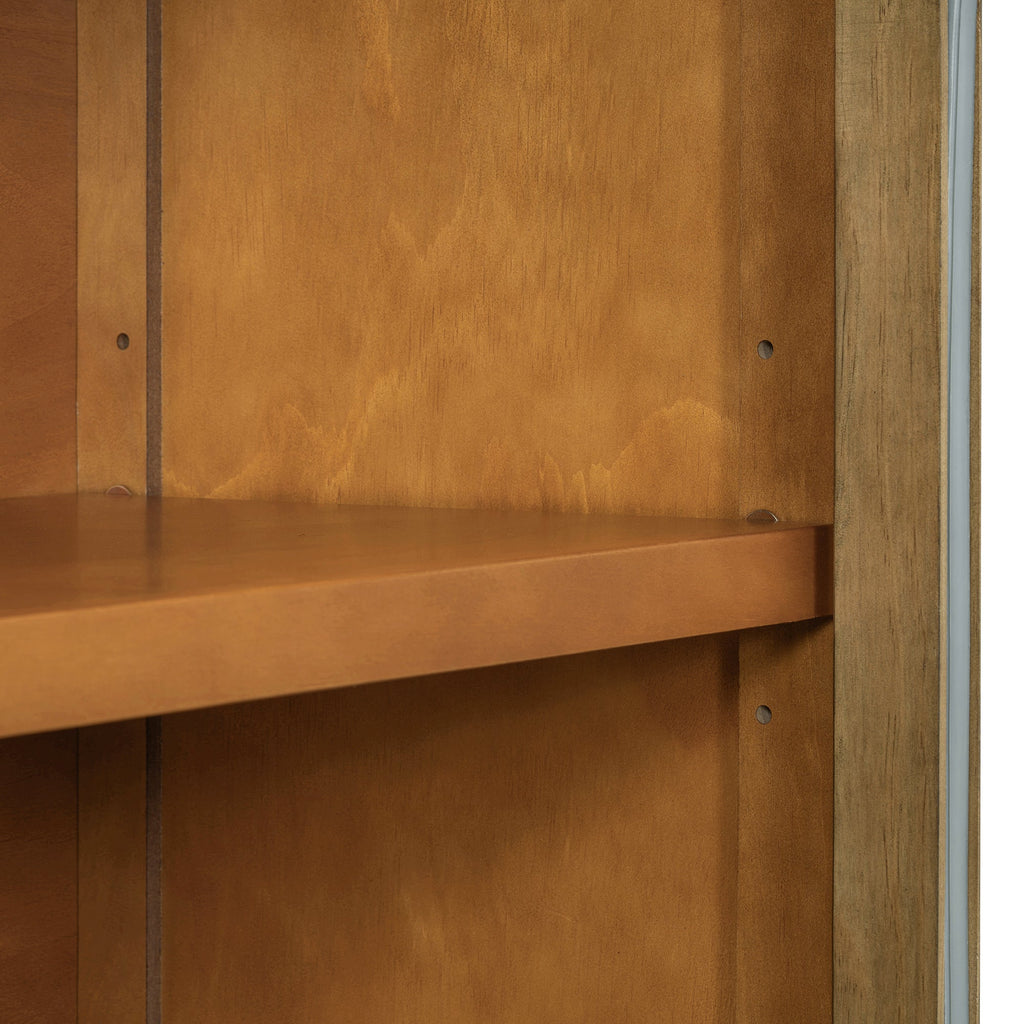 4-Door Large Arched Buffet  Storage Cabinet