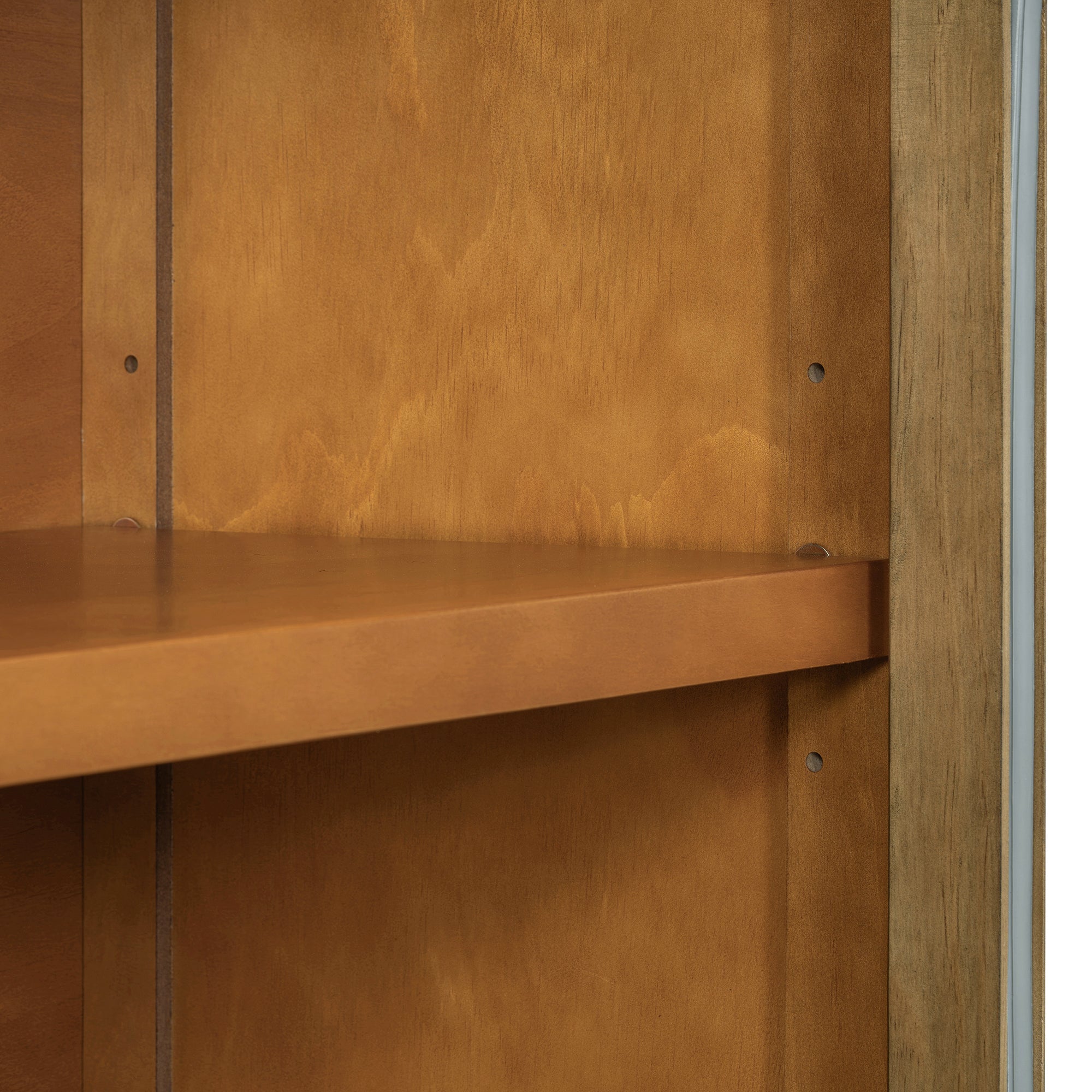 4-Door Large Arched Buffet  Storage Cabinet