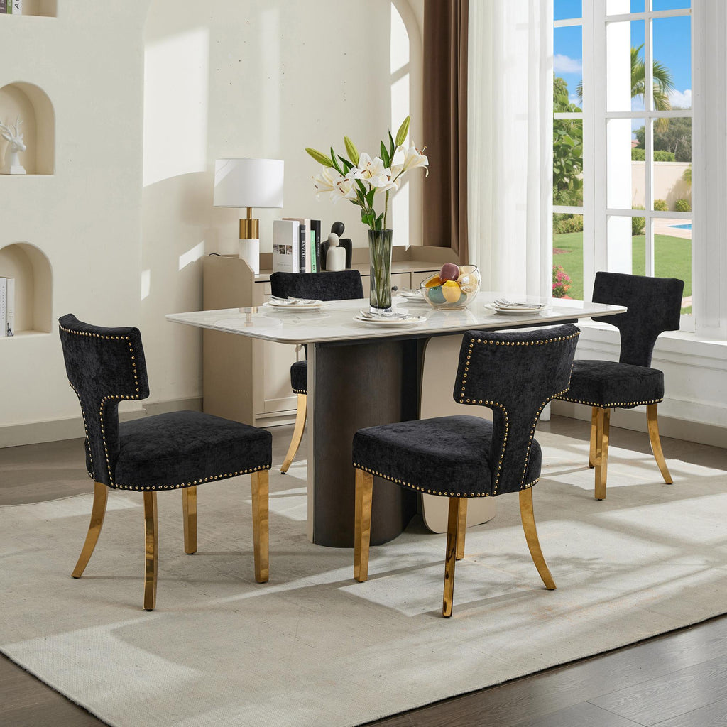 Mid Century Modern Dining Chairs (Set of 2)