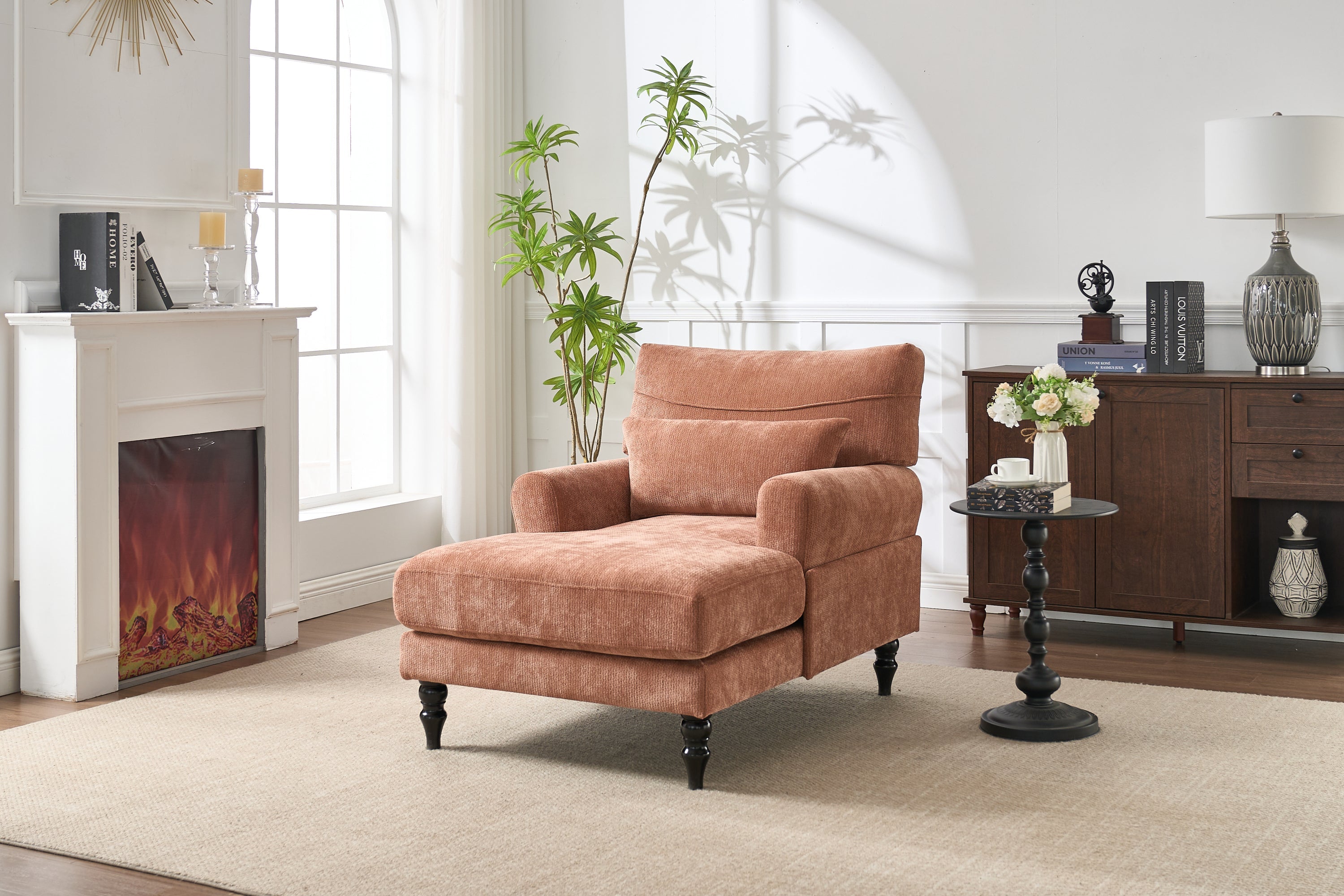 Modern Upholstered Indoor Leisure Sofa Chair