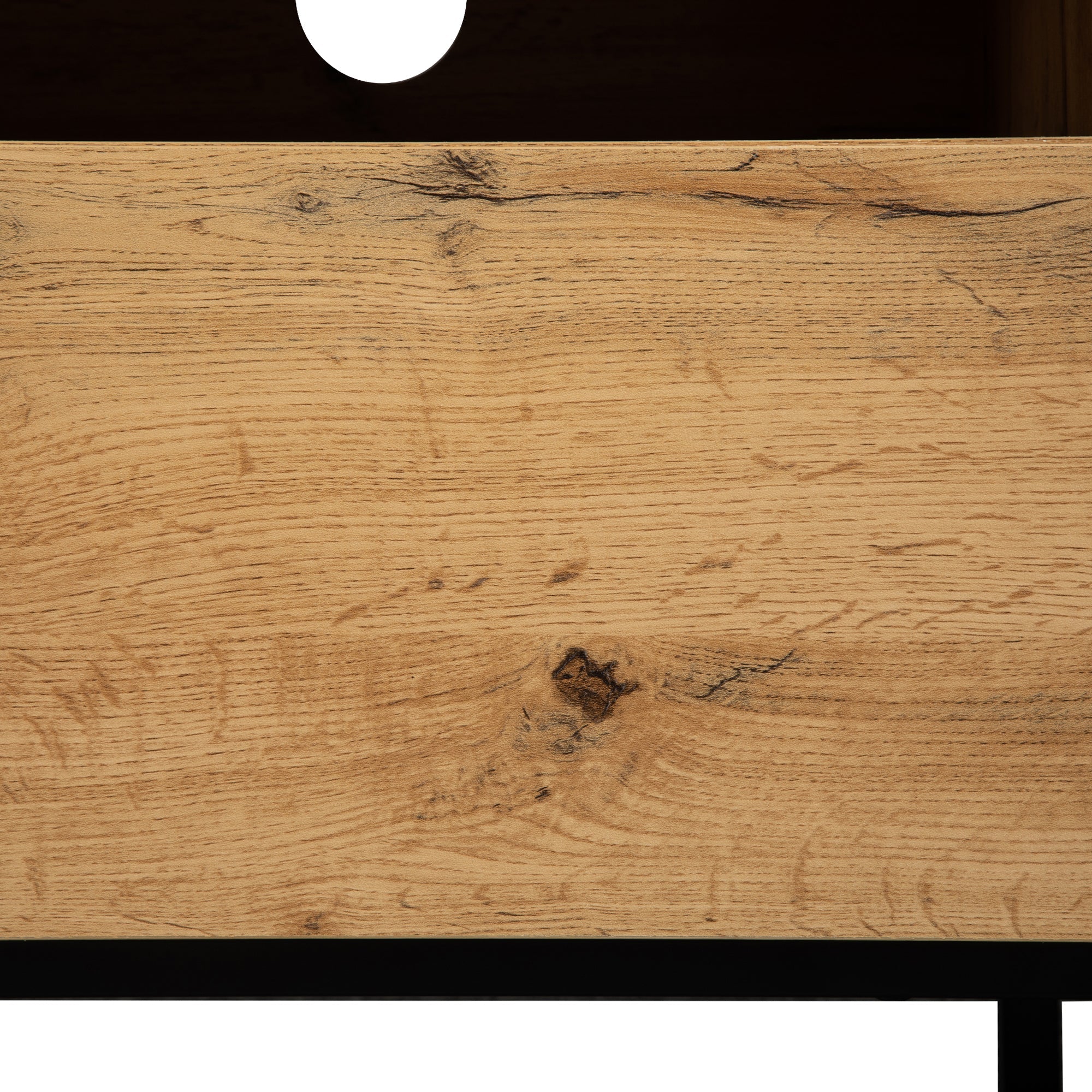 Modern TV Stand for 80'' TV with Double Storage Space