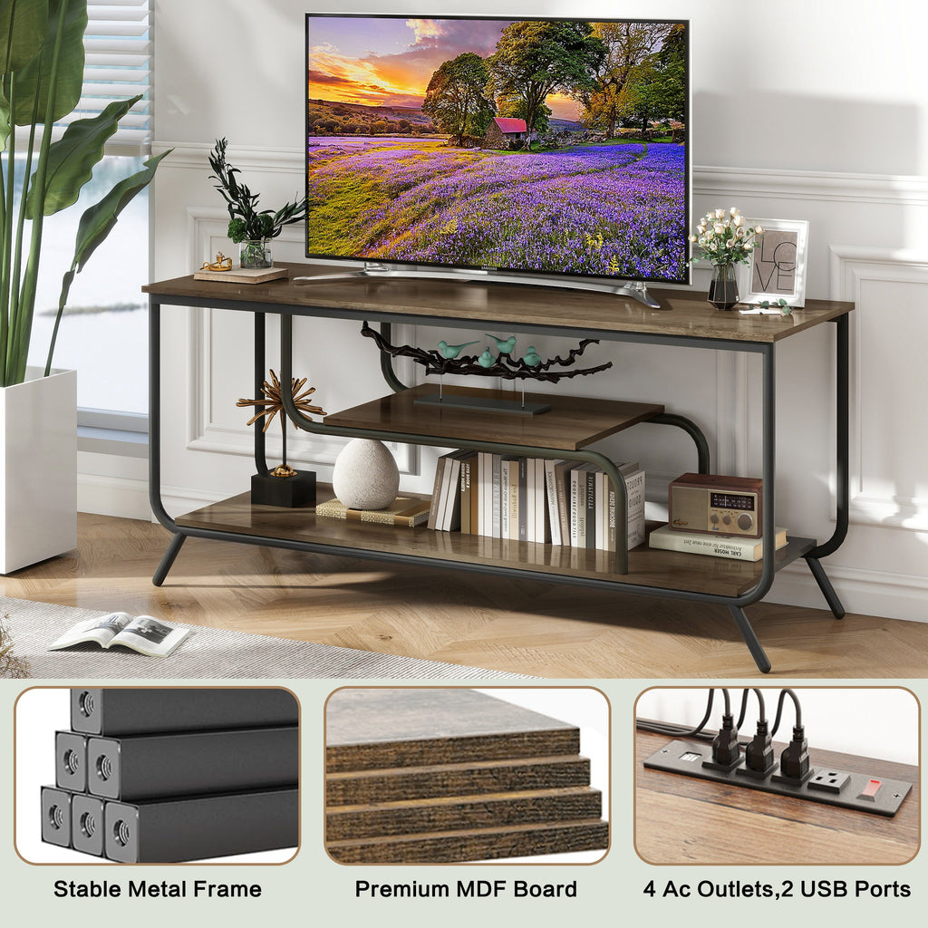 Modern TV Socket and LED Light