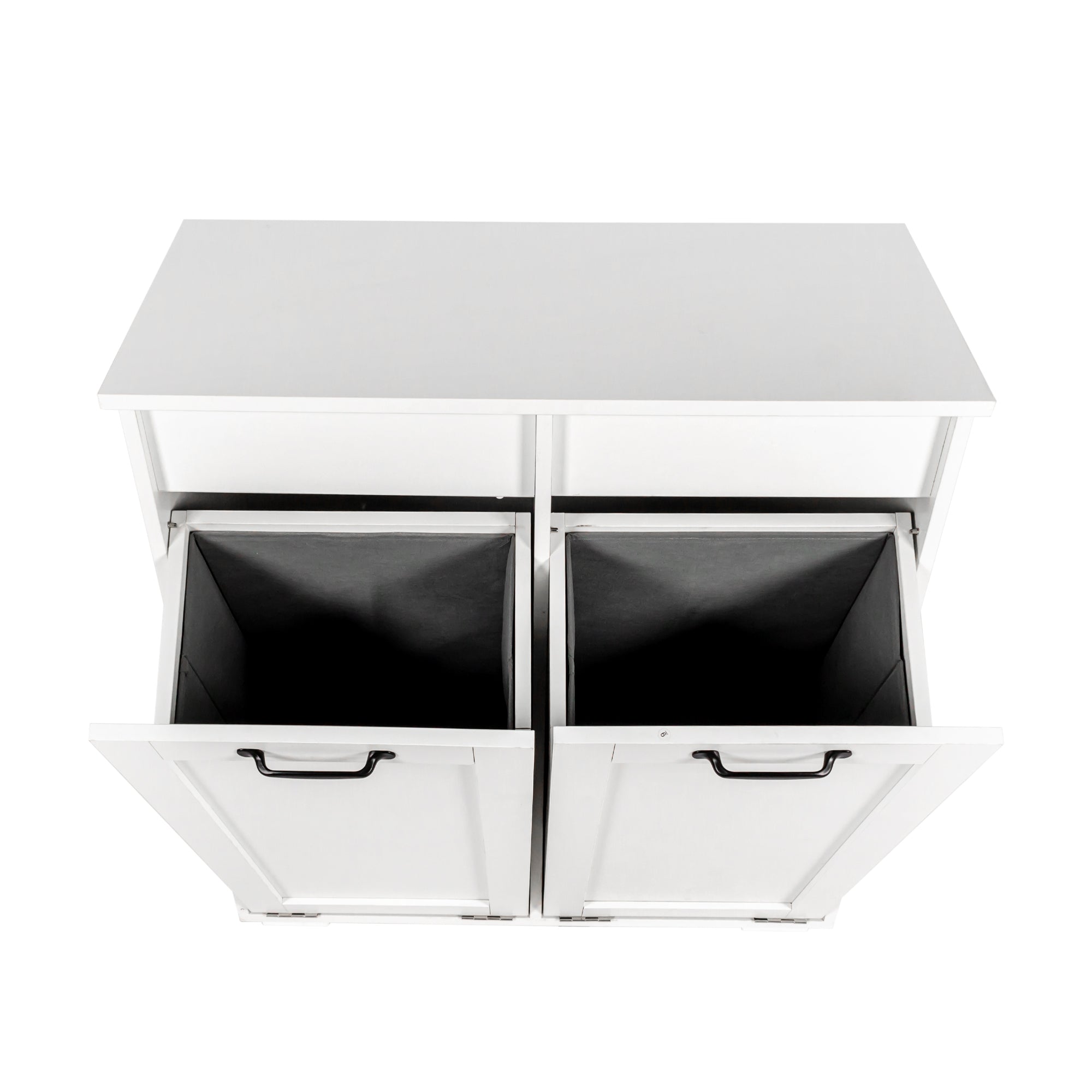 Laundry Cabinet with 2 Removable Liner Bags