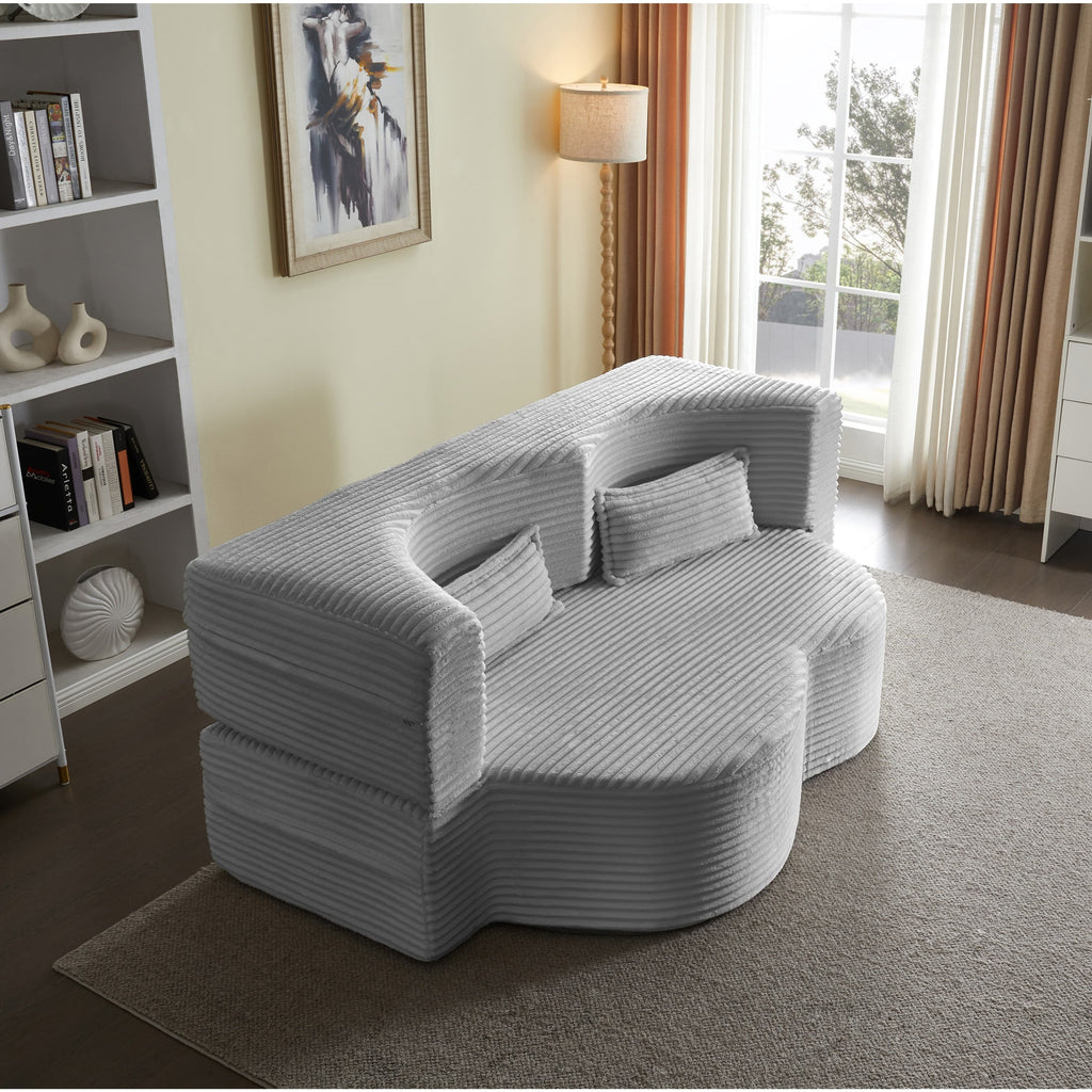 Full Size Convertible Floor Sleeper Sofa Bed
