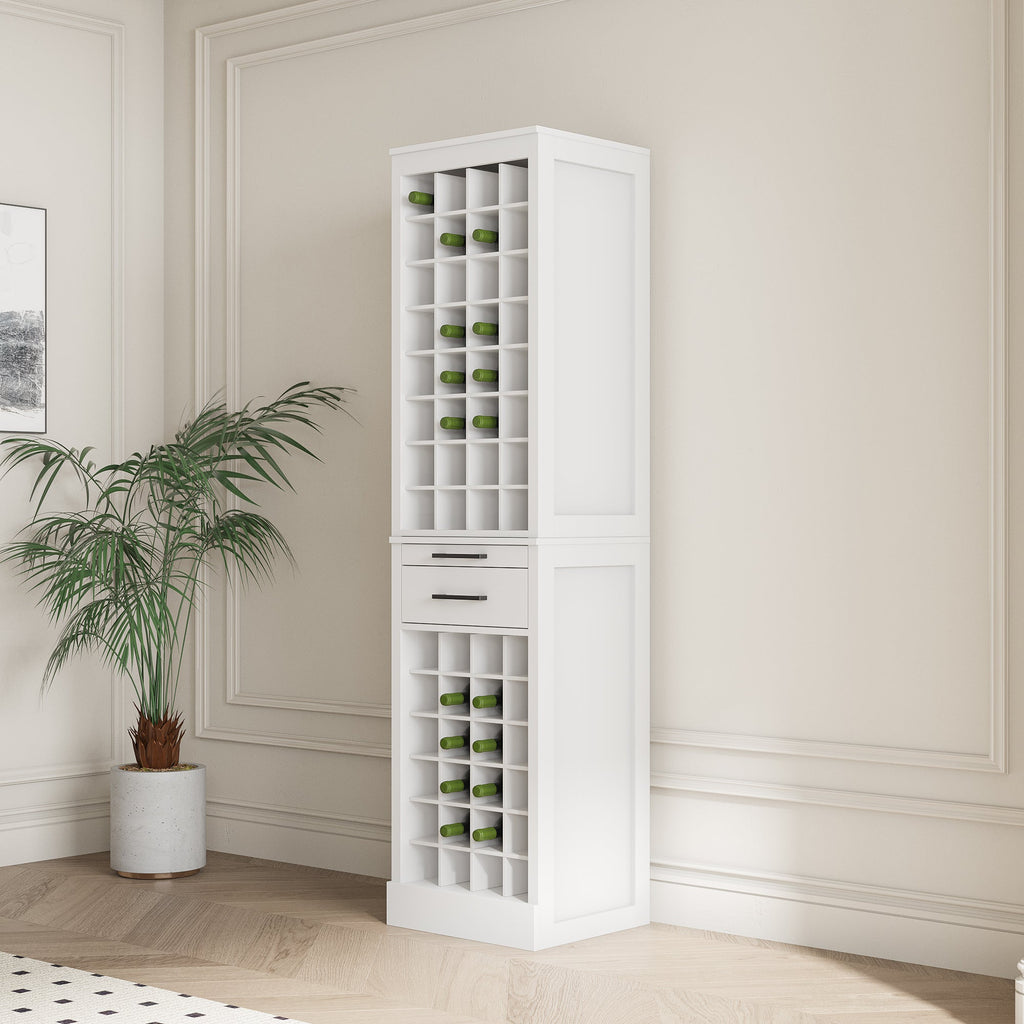 Walnut Color Modular 32 Buffet Cabinet