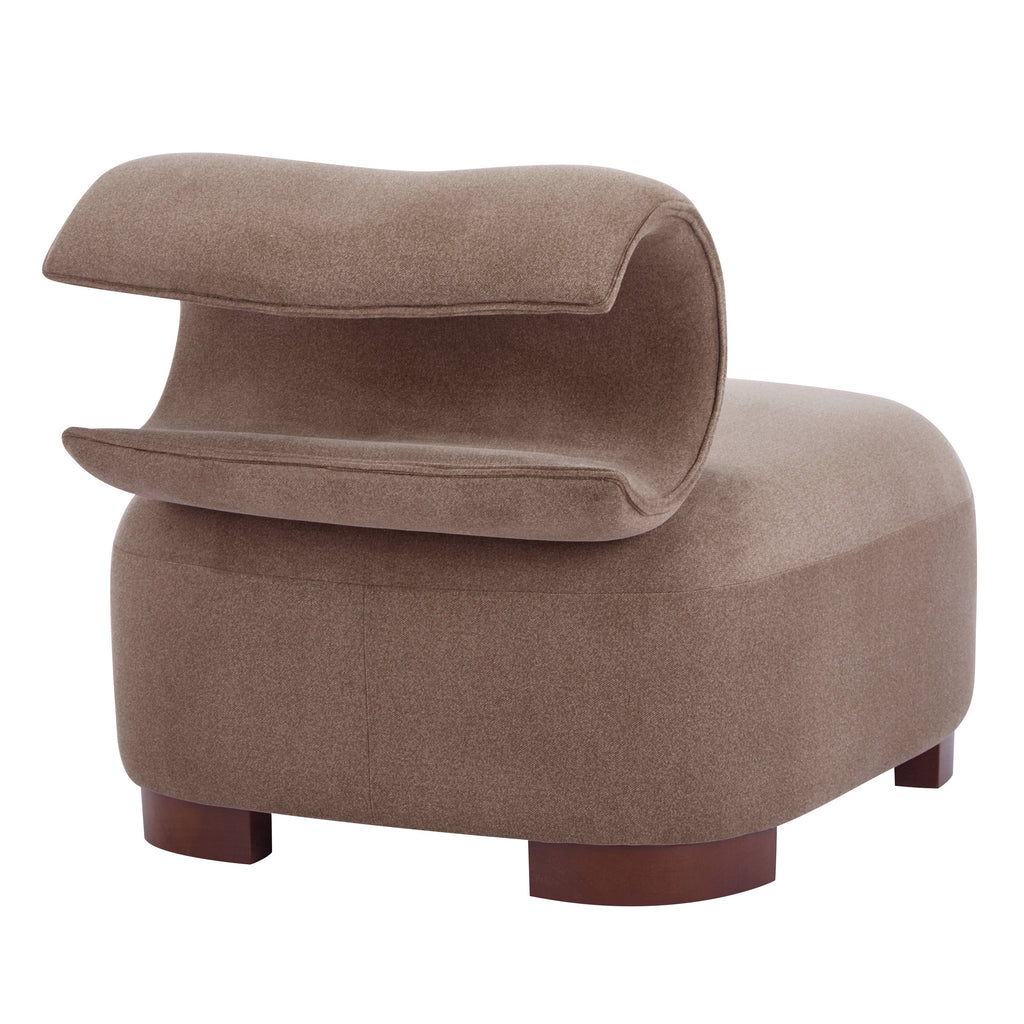 Pet-Friendly Modern Polyester Accent Chair for Living Room