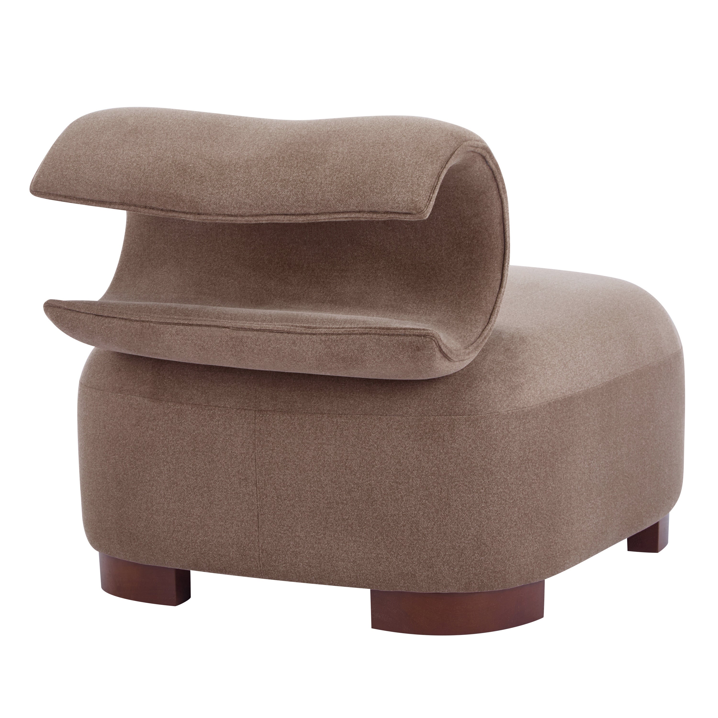 Pet-Friendly Modern Polyester Accent Chair for Living Room