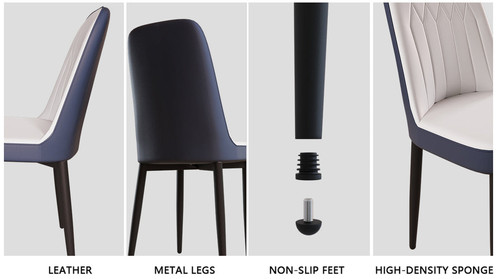 47'-63' Expandable Dining Table and Chair Set