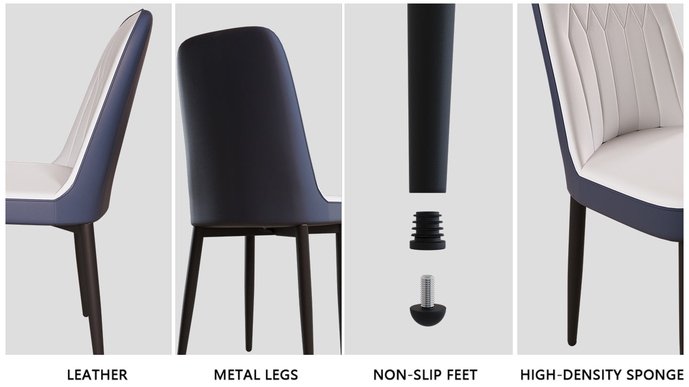 47'-63' Expandable Dining Table and Chair Set