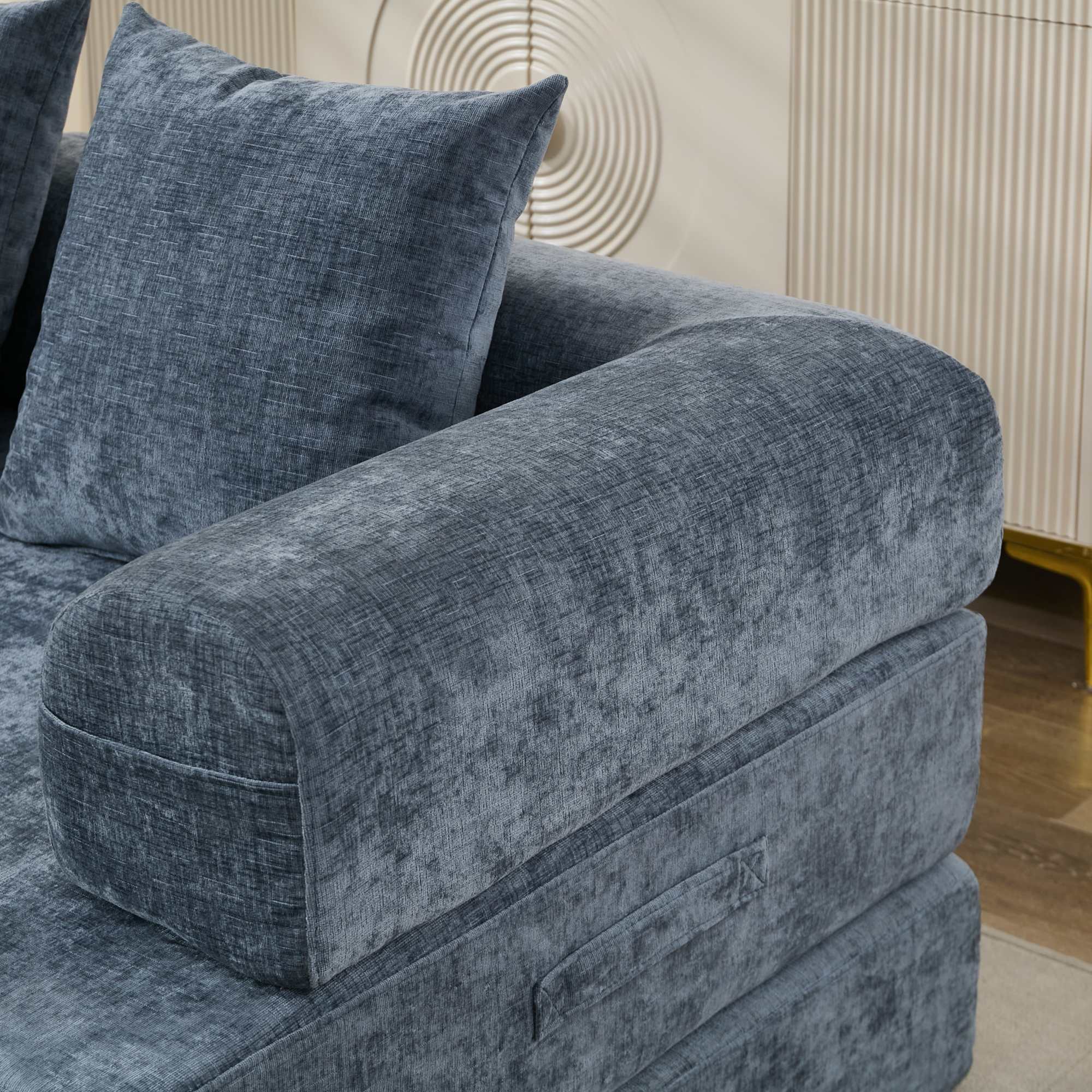 Comfy Convertible Folding Mattress Sofa Bed