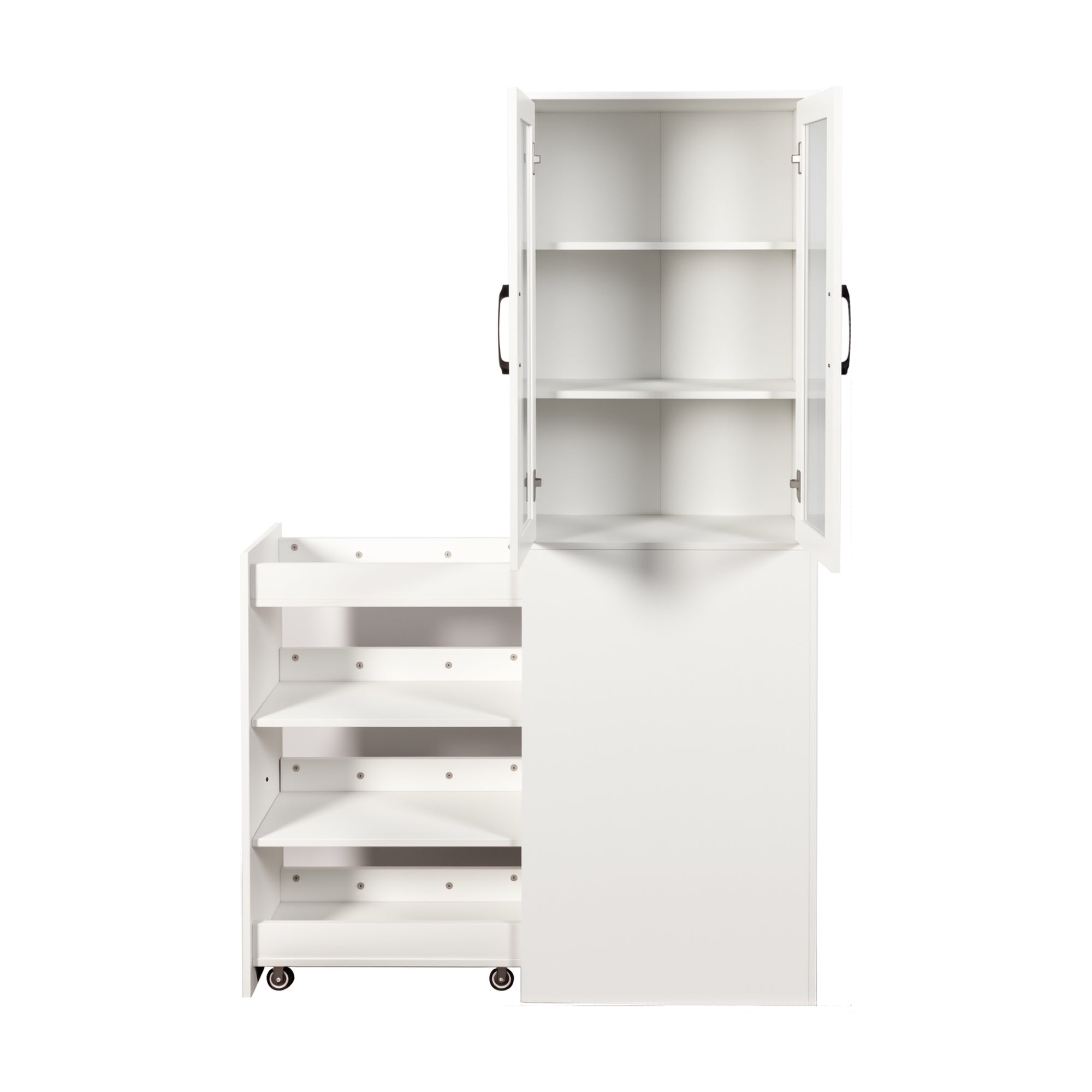 70.87'H Modern Display Storage Cabinet