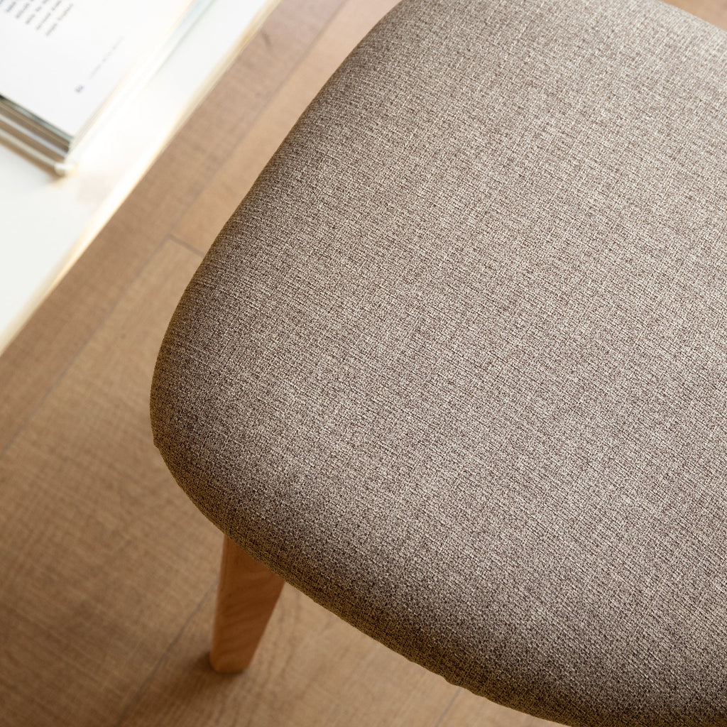 2Pcs Solid Wood Dining Room Chair with Upholstered