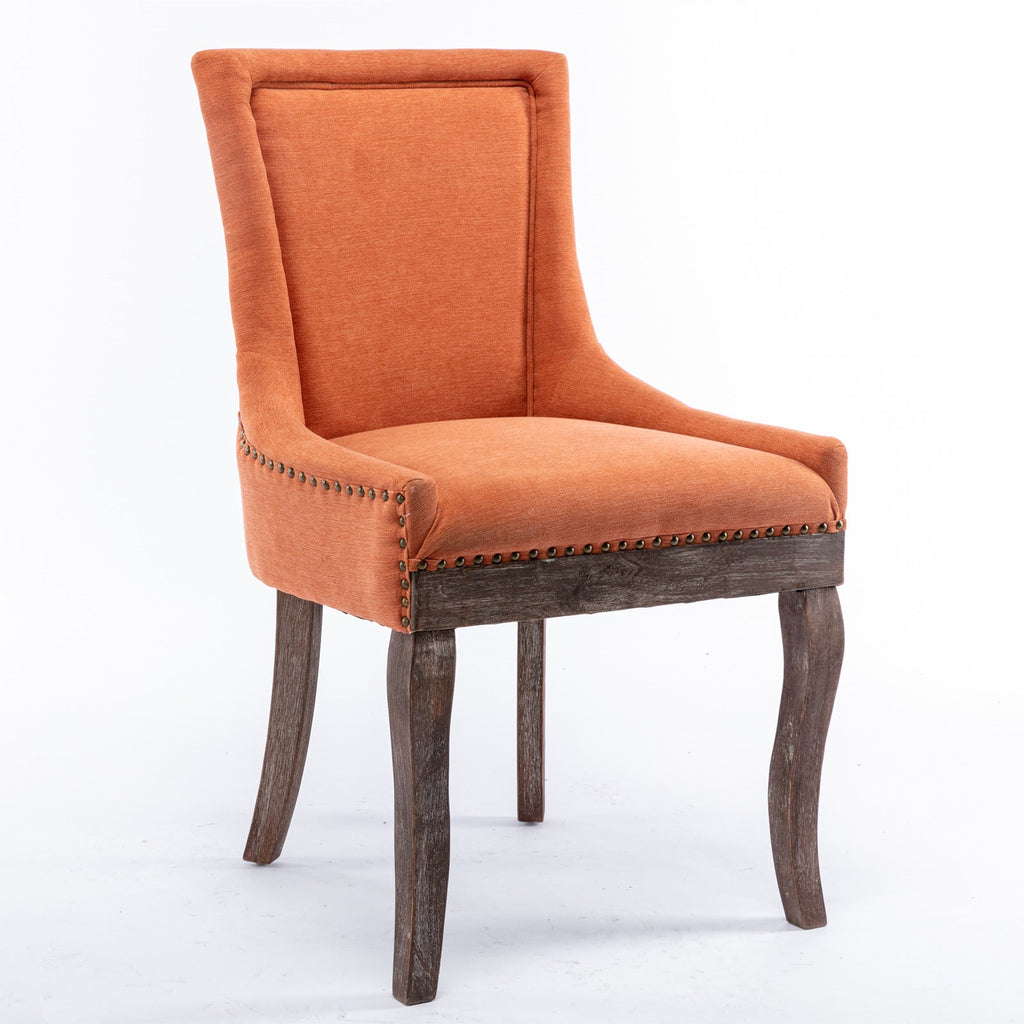 Ultra Side Thickened Fabric Dining Chair (Set of 2)