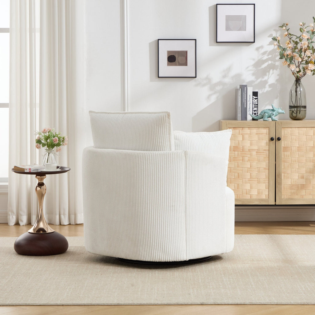 360° Smooth Swivel Living Chair