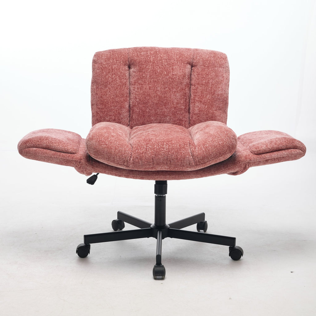 Pet Friendly Swivel Office Chair Adjustable Height Double Cushioned