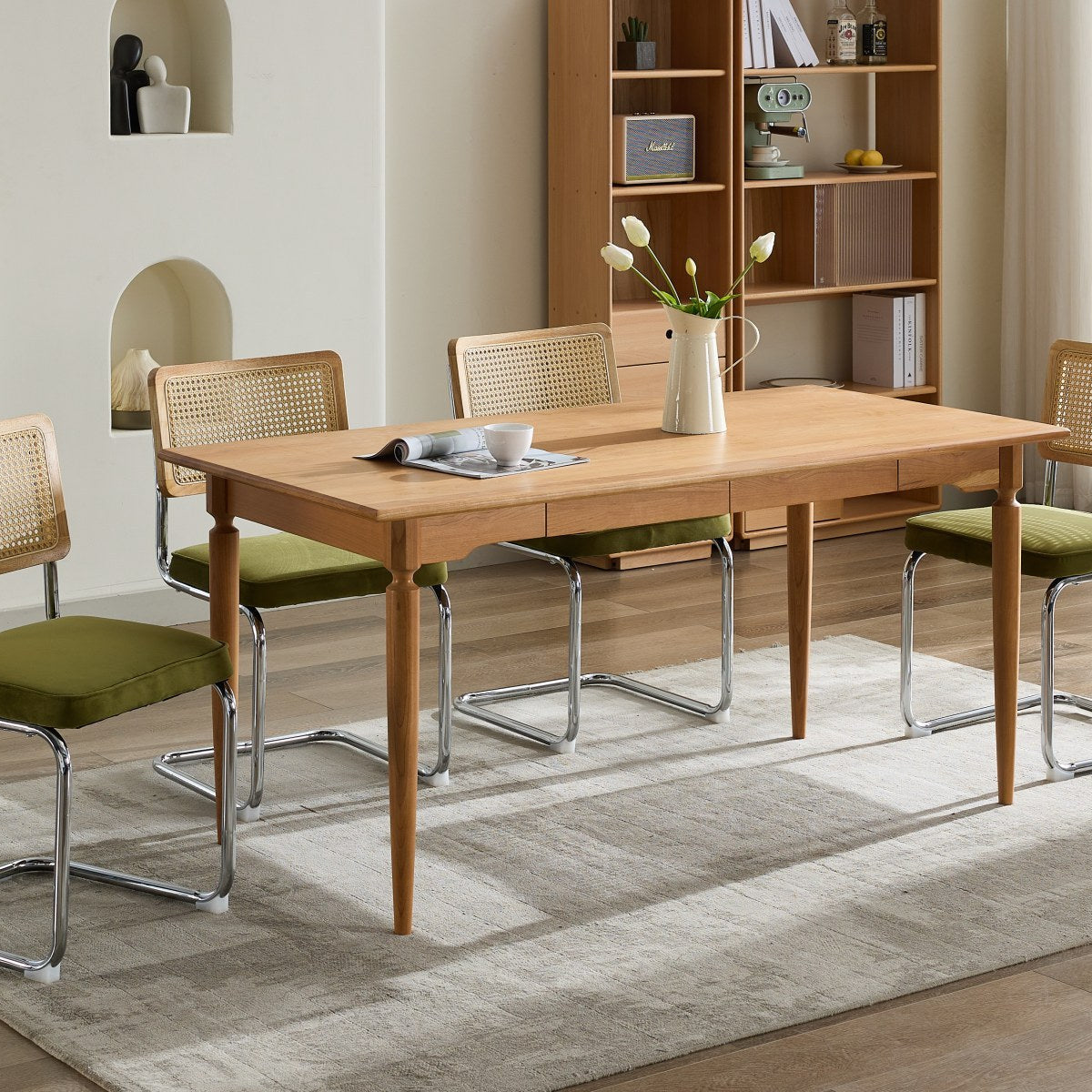 Mid Century Modern Dining Chairs (Set of 2)