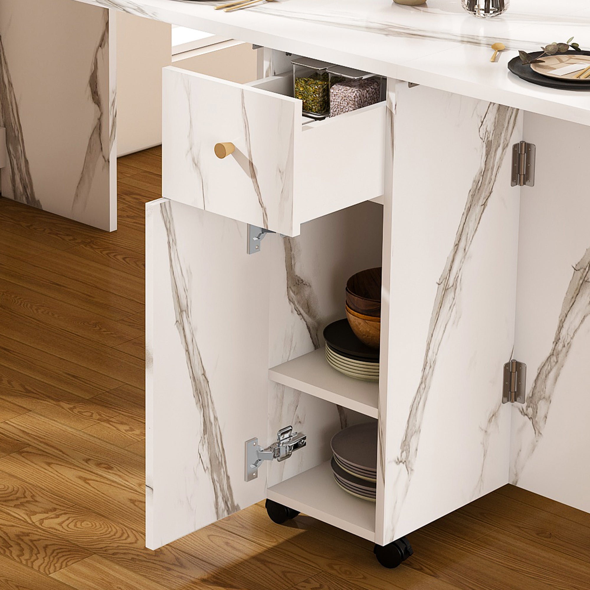 Multifunctional Folding Dining Table