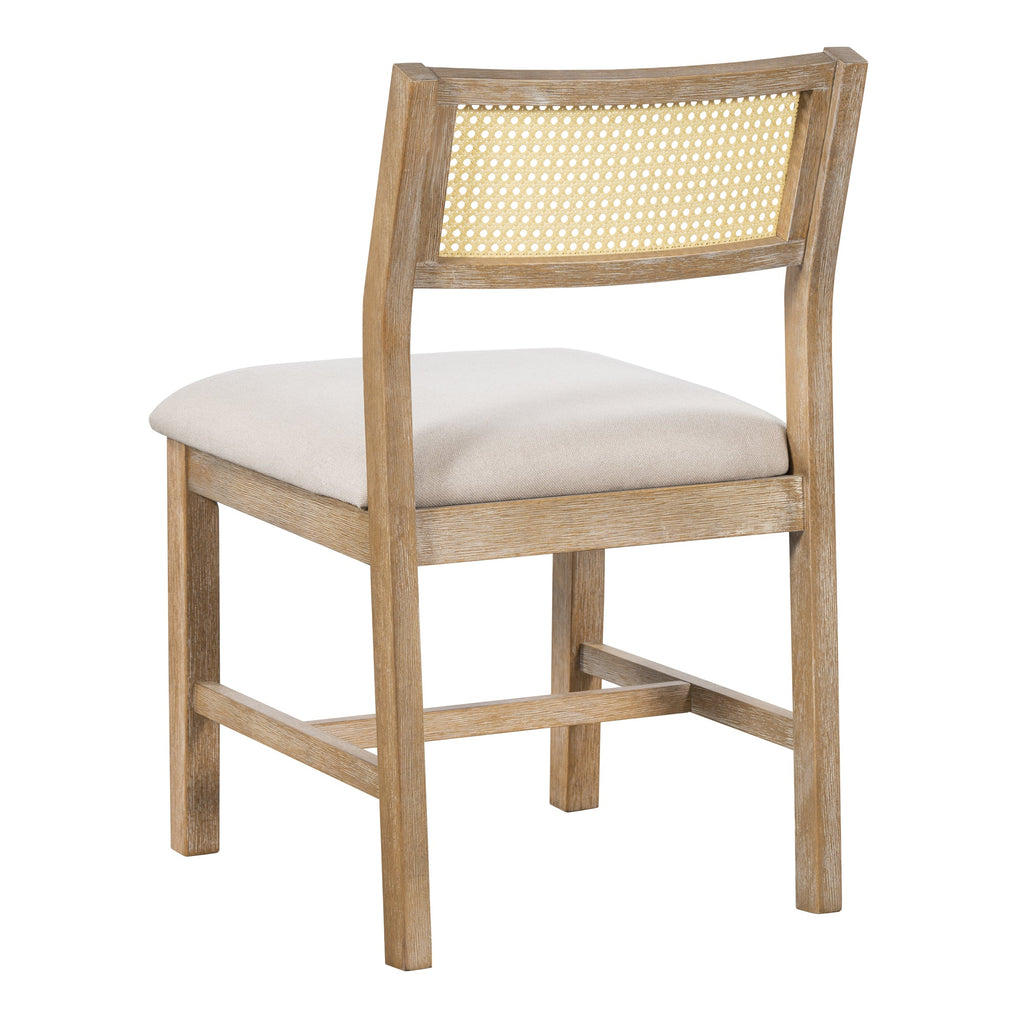 6 Pieces Retro Farmhouse Style Dining Set