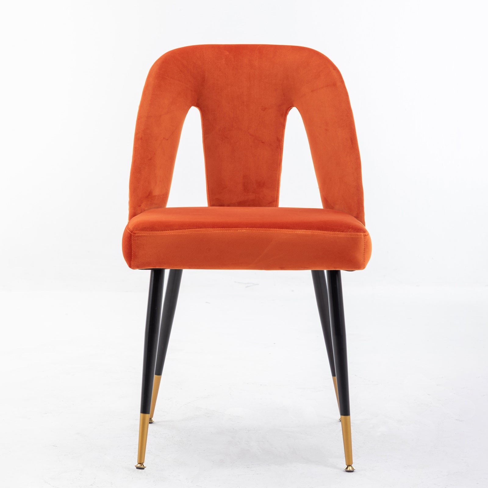 Modern Velvet Upholstered Dining Chair (Set of 2)