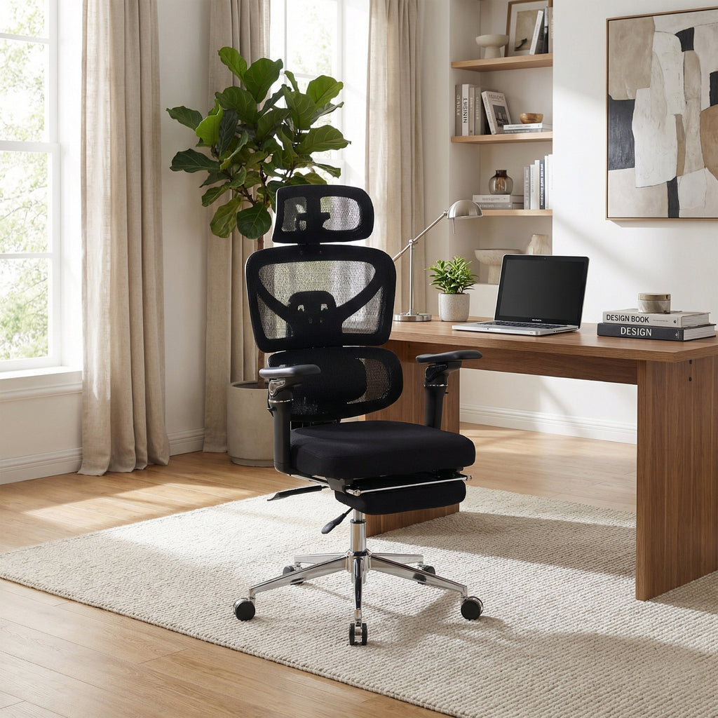 Ergonomic Office Chair with Massage Lumbar Support