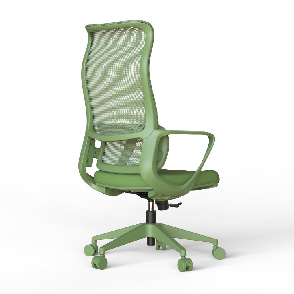 Modern Executive Office Chair with Adjustable Height Lumbar Support