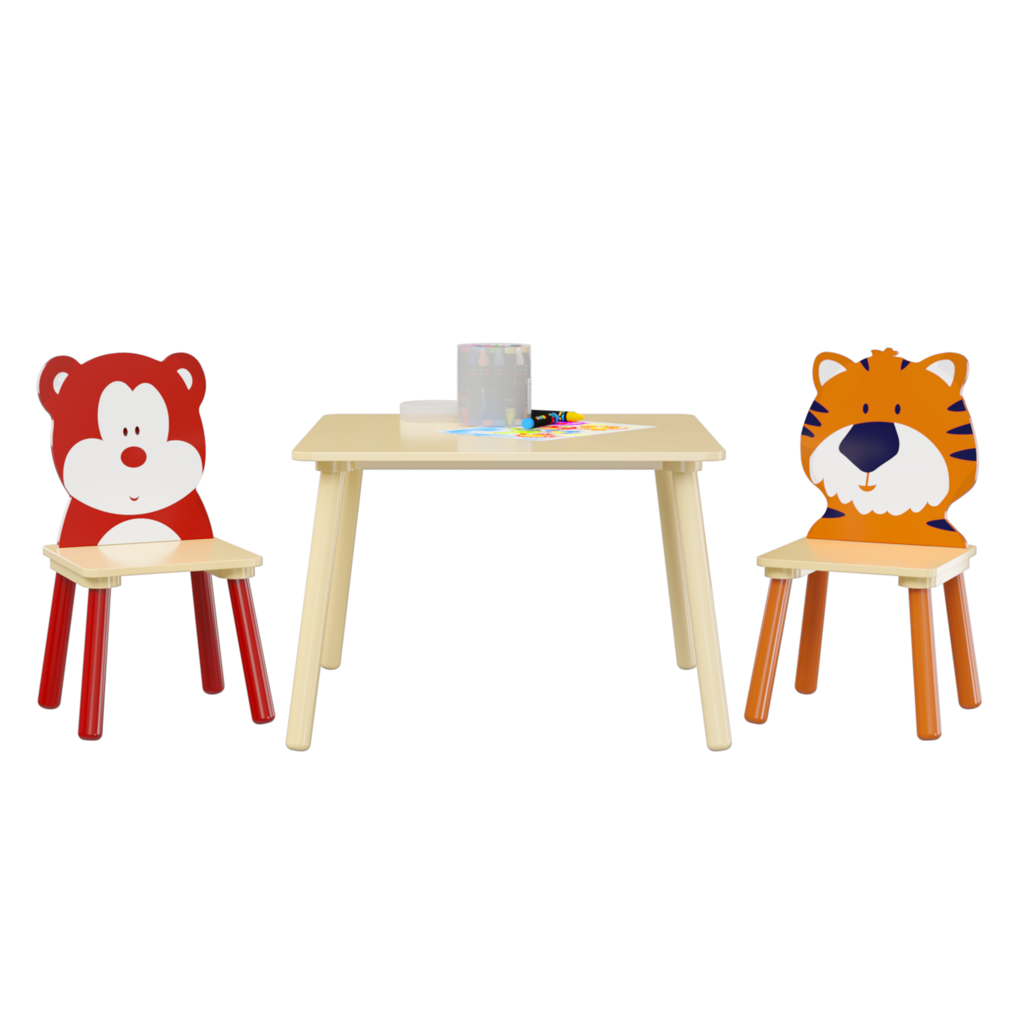 Montessori Toddler Table and Chairs Set