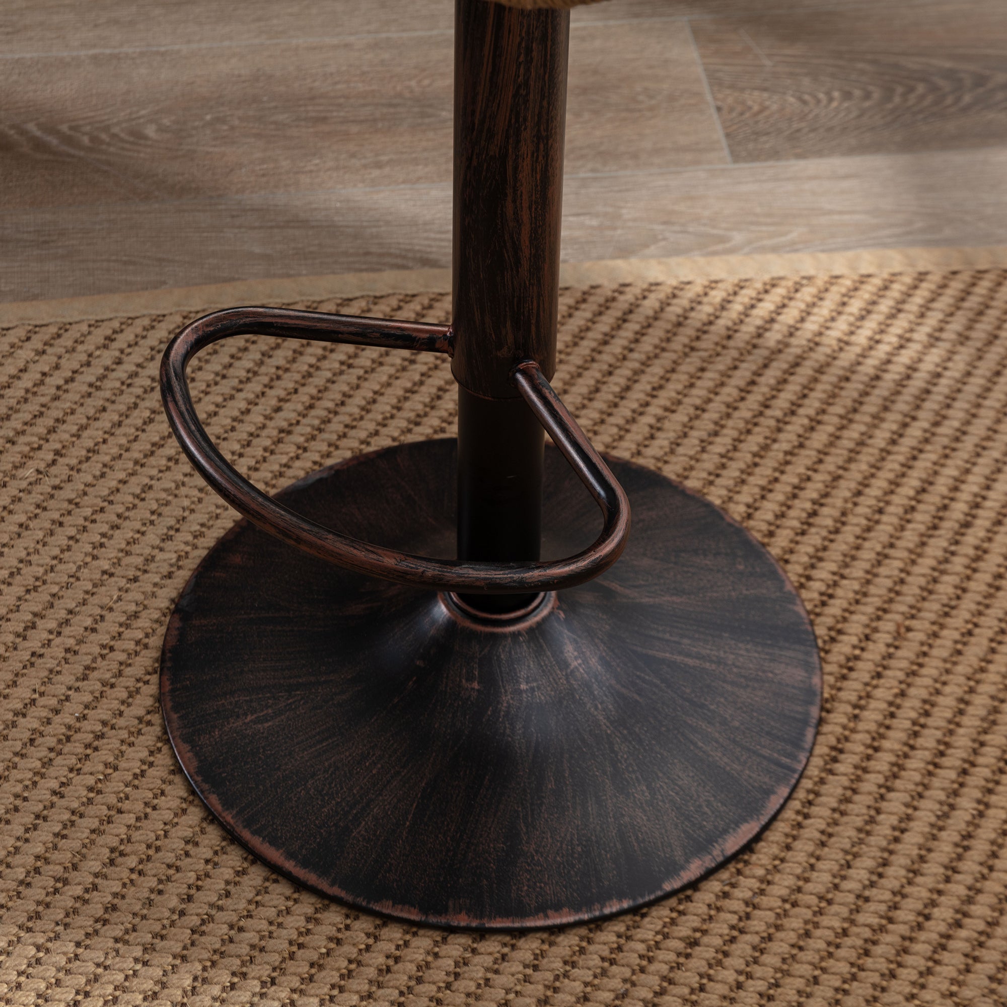 Modern Swivel Bar Stools (Set of 2)