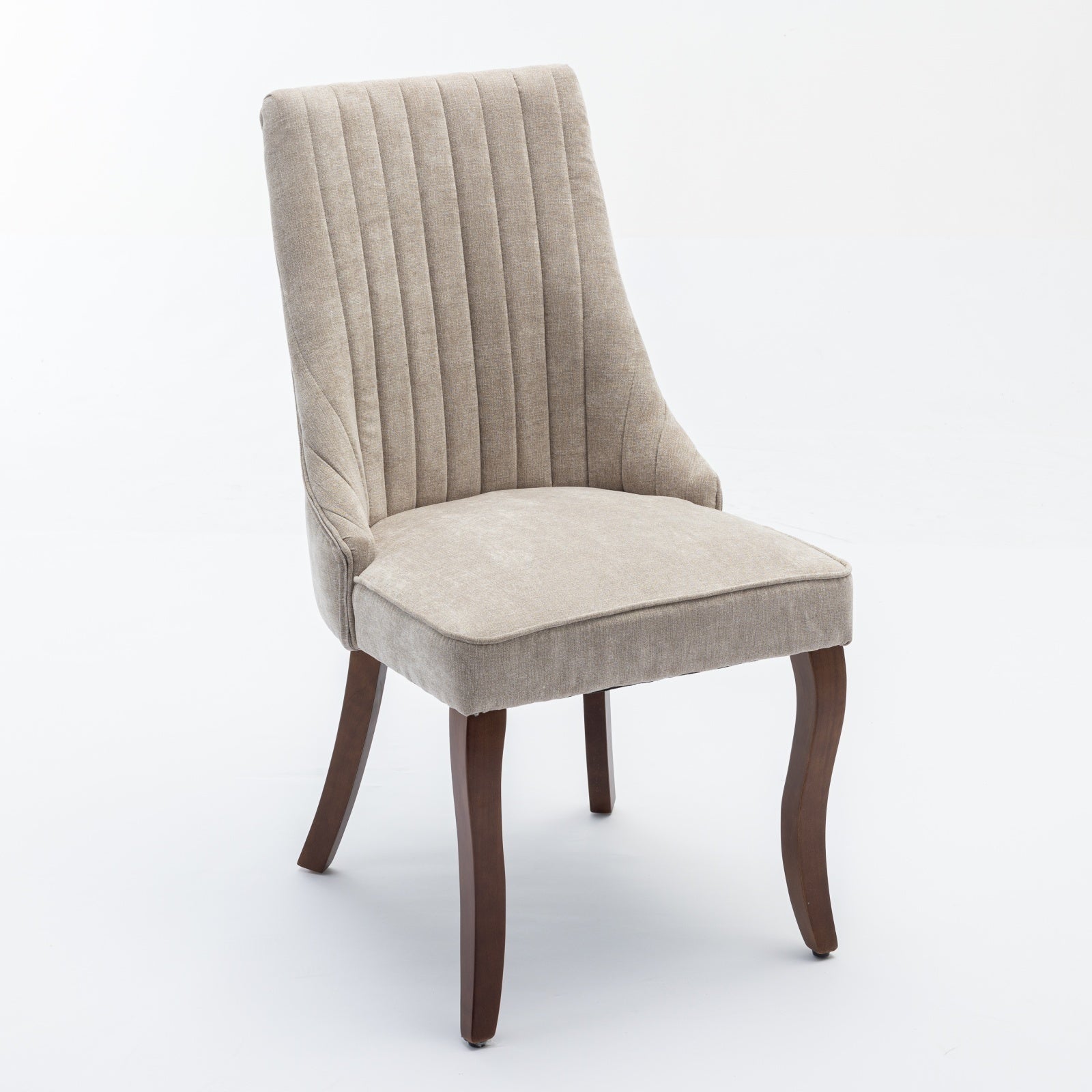 Rayon Cloth Flocking Velvet/Linen Dining Chairs (Set of 2)
