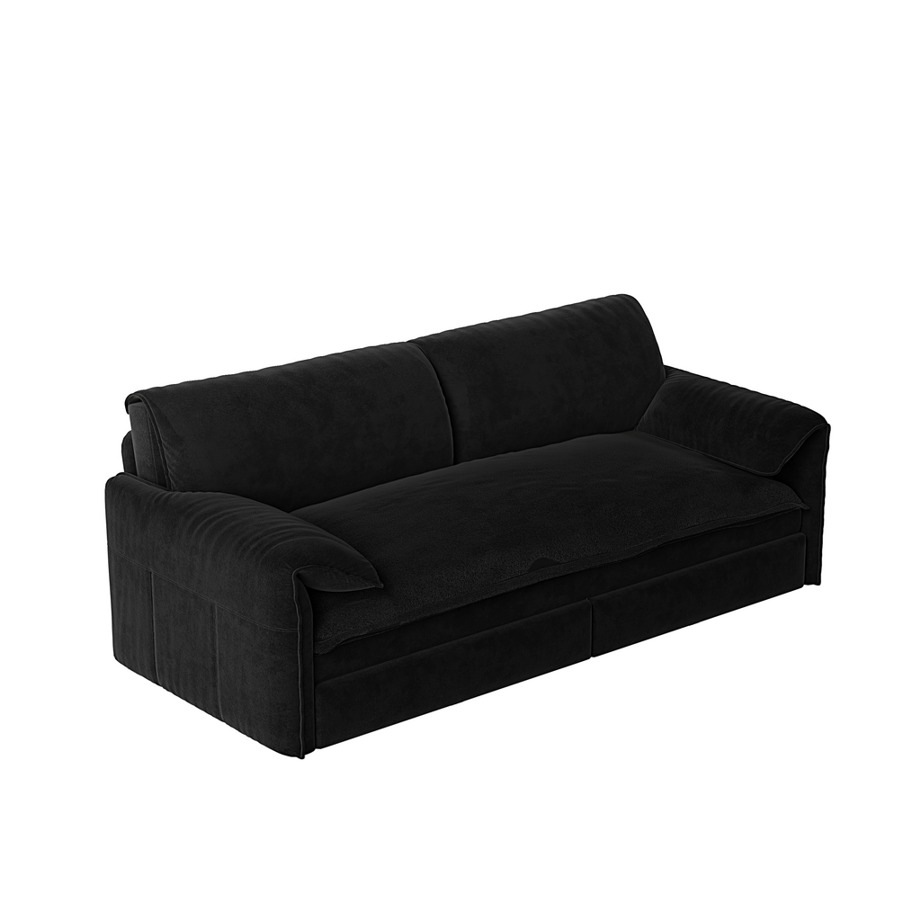 3-in-1 Convertible Sleeper Sofa with Side Storage