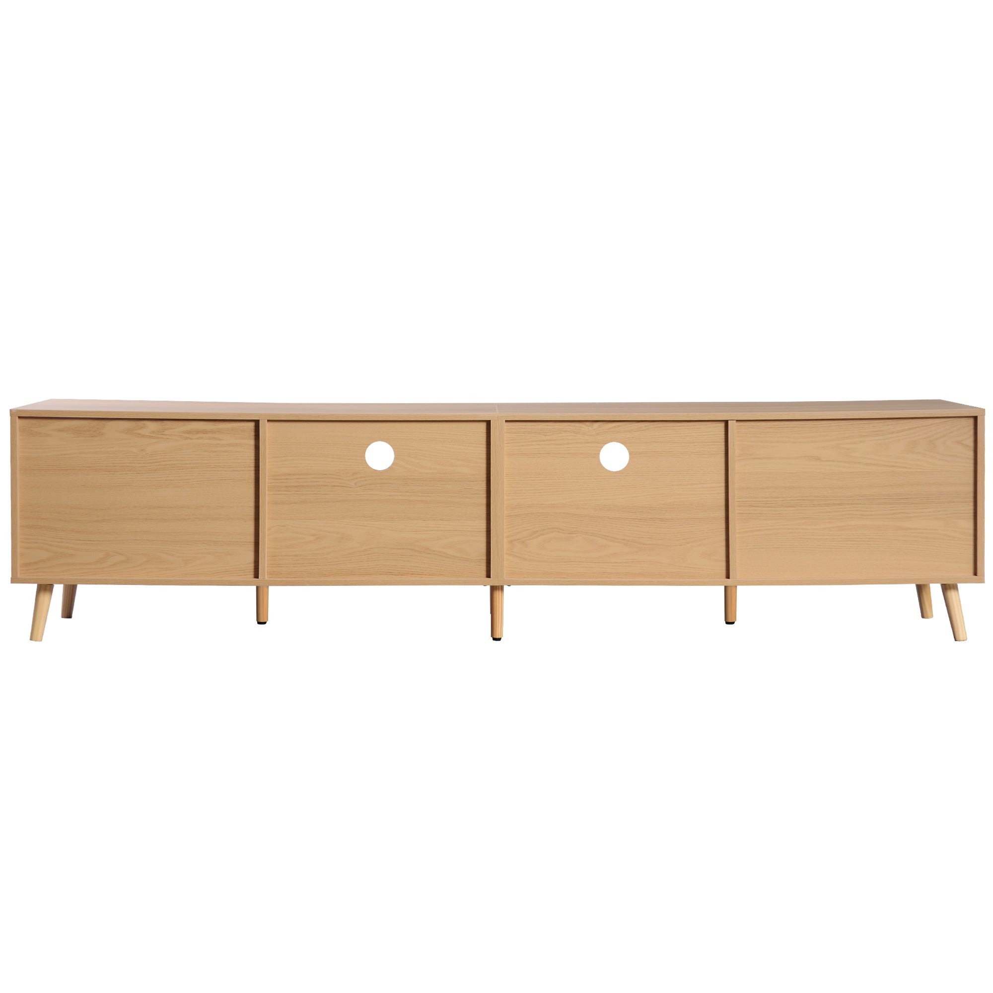 Modern Rattan TV Stand for TVs