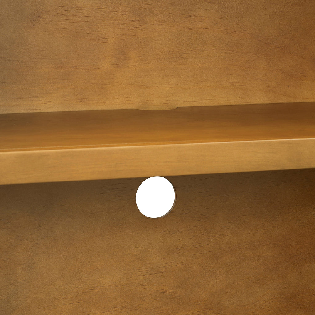 4-Door Large Arched Buffet  Storage Cabinet