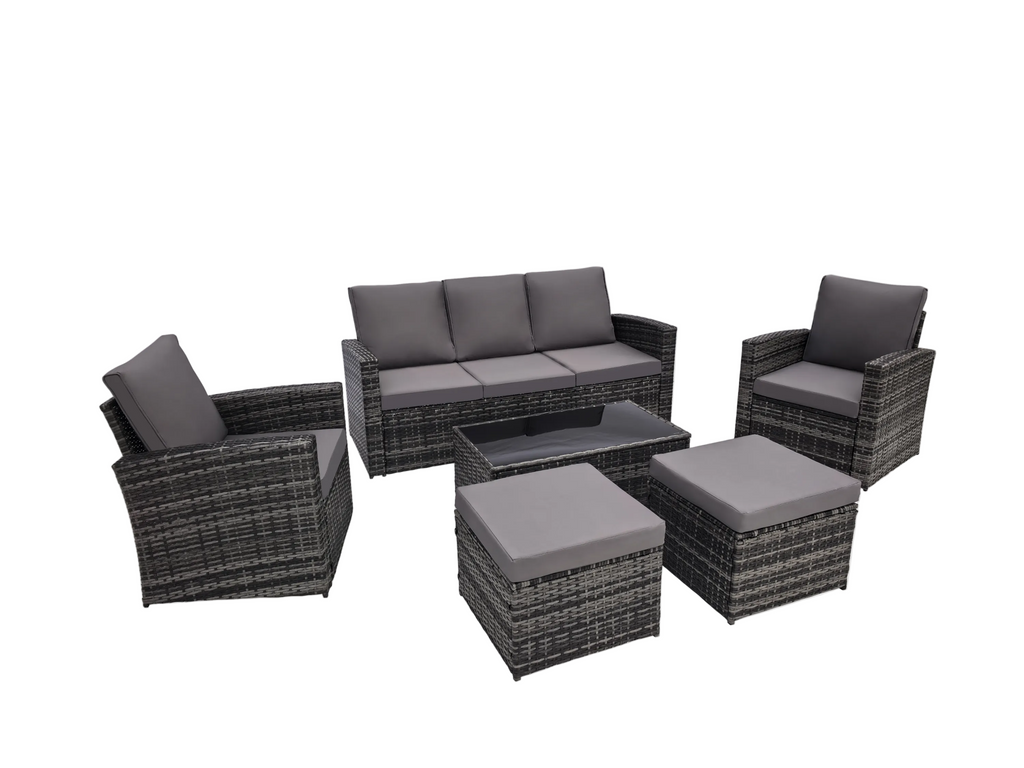 Outdoor Sectional Patio Set Half Moon Round Sofa for Backyard Garden