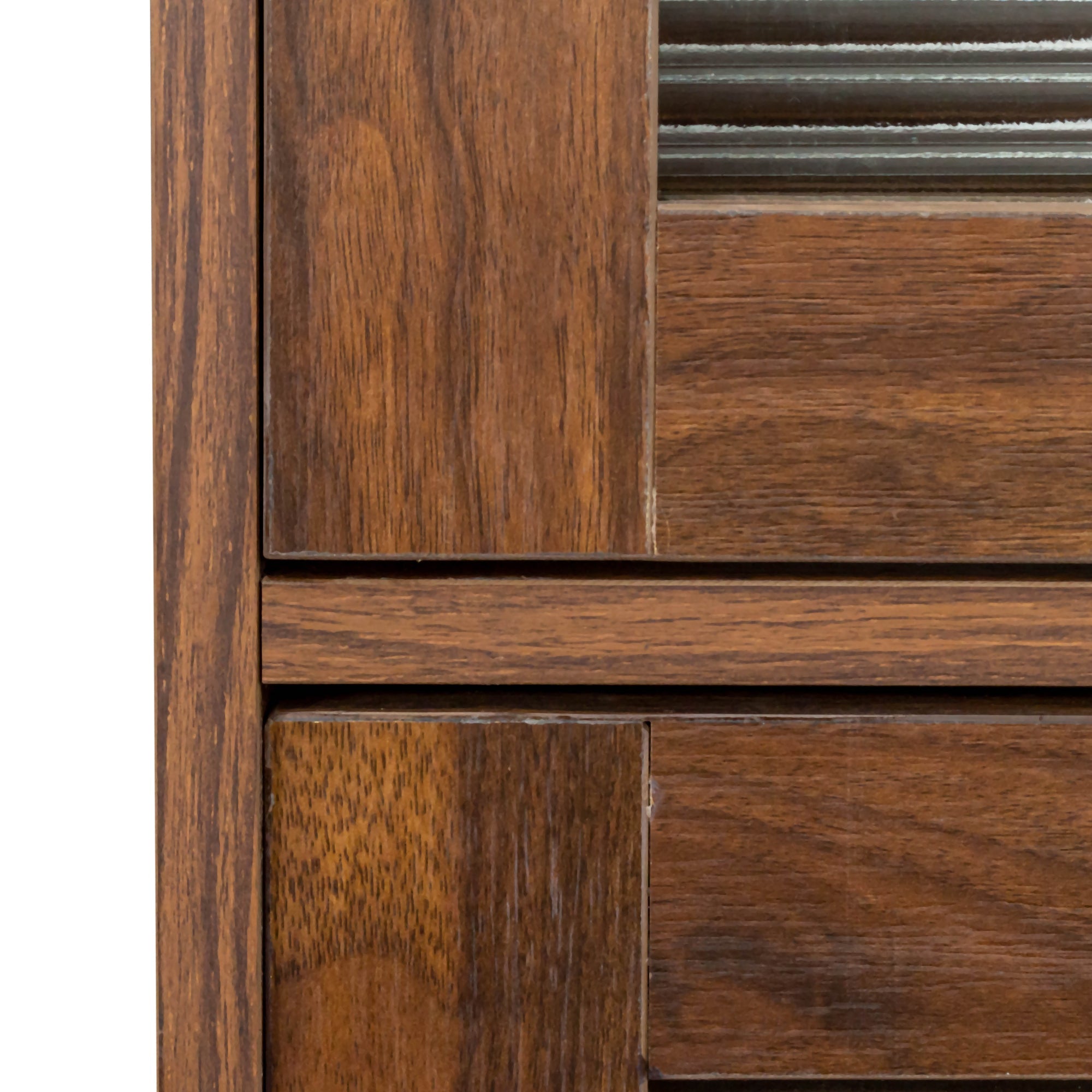 Contemporary Closed Back Glass Doors