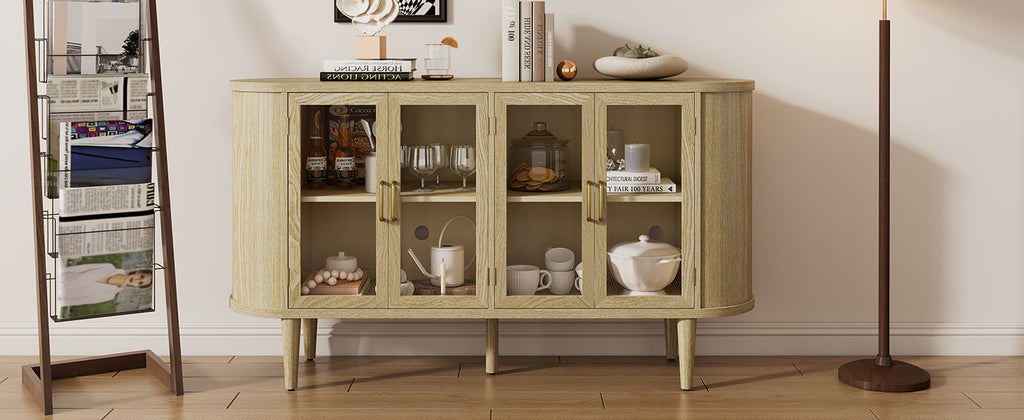 Farmhouse Sideboard Cabinet with Storage