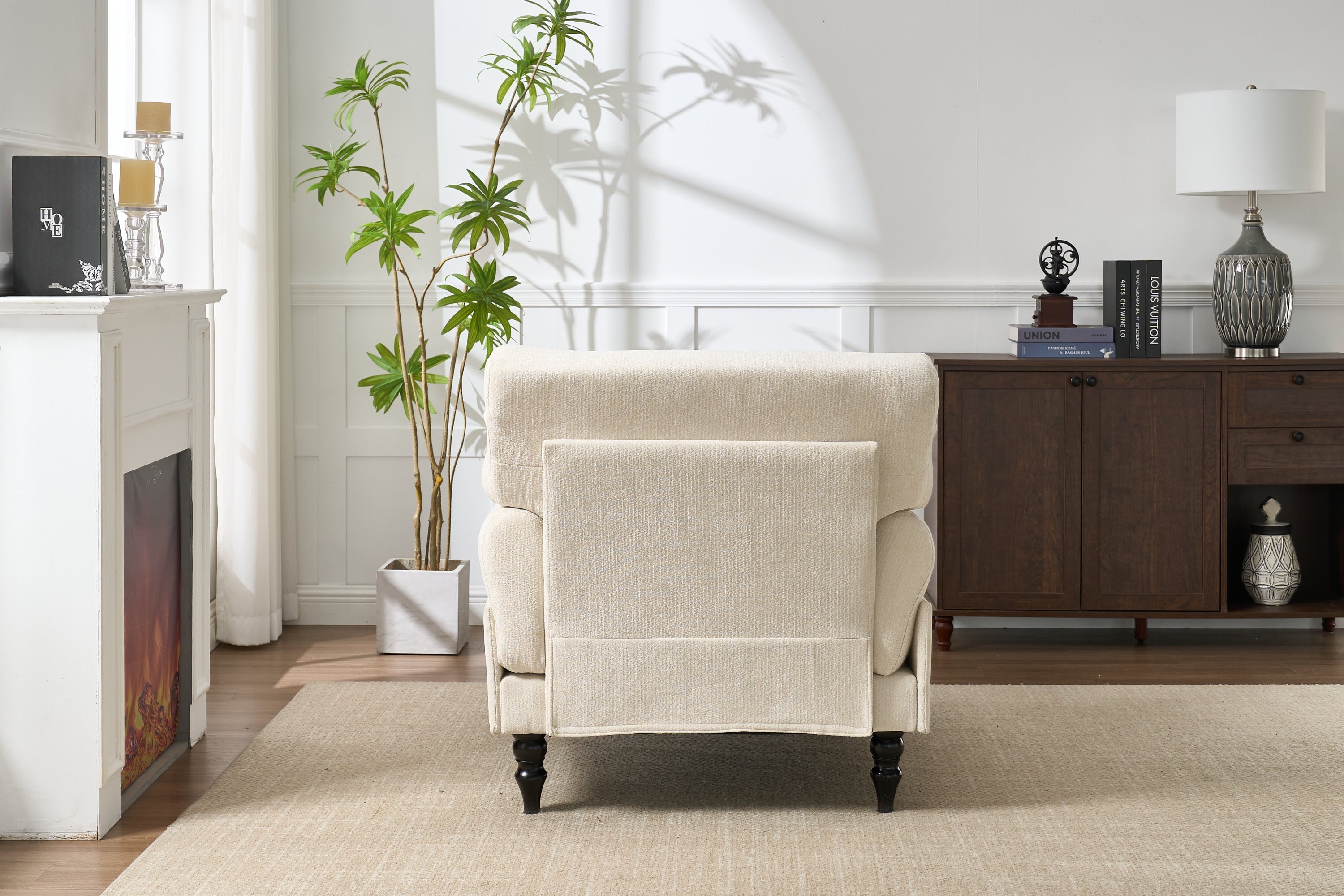 Modern Upholstered Indoor Leisure Sofa Chair