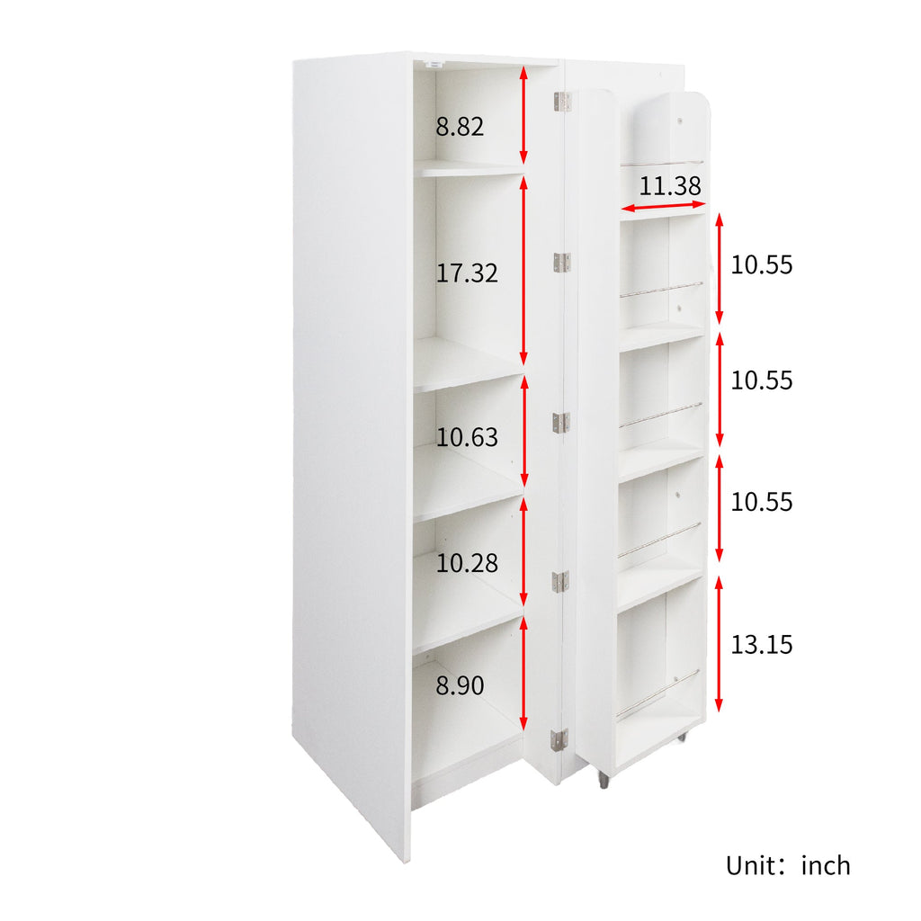 Kitchen Pantry Freestanding Buffet Storage Cabinet