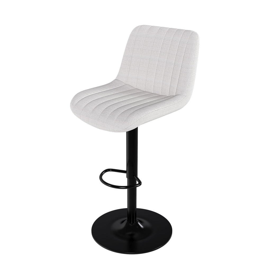 Swivel Bar Stools with Adjustable Height (Set of 2)