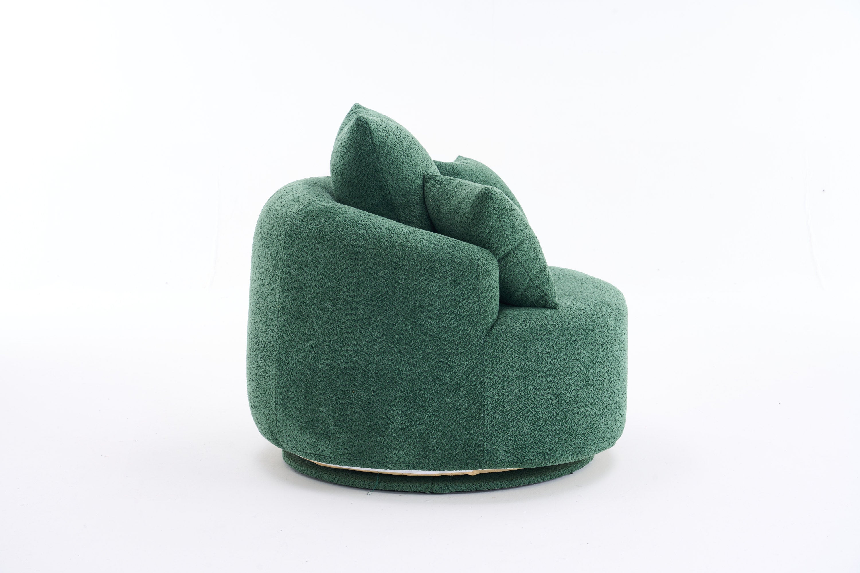 360° Swivel Round Upholstered Sofa Chair