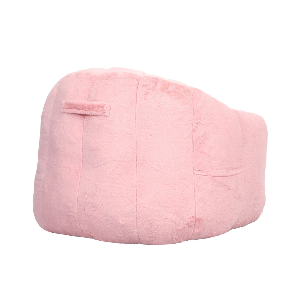Bean Bag Sofa Chair with Armrests Stuffed