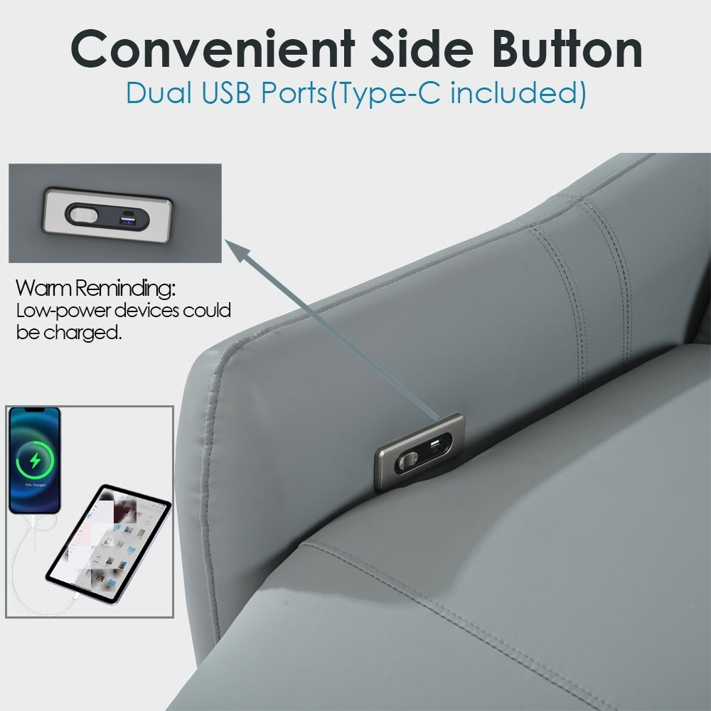 Wall Hugger Power Recliner Chair