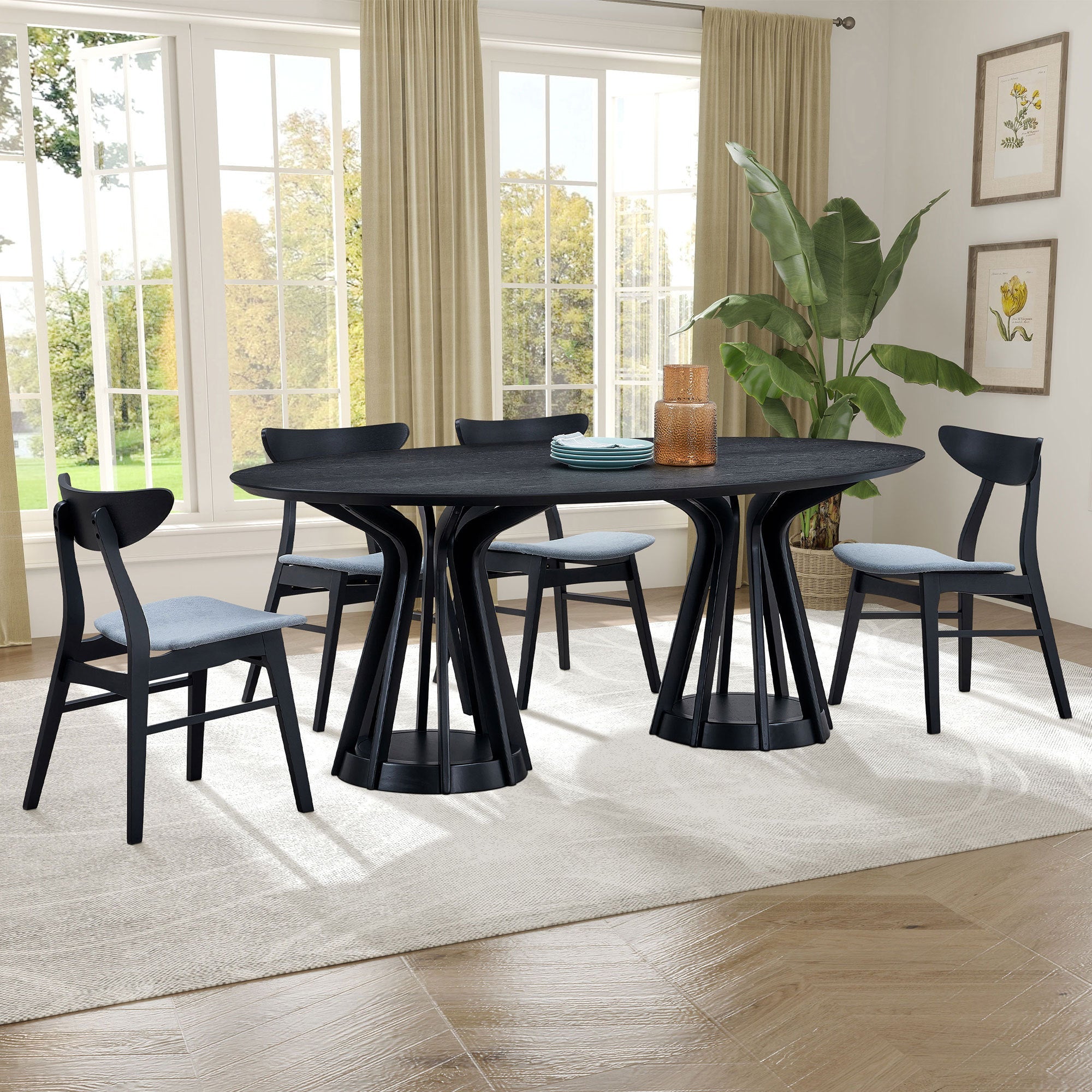 78.74 Inch Modern Dining Table