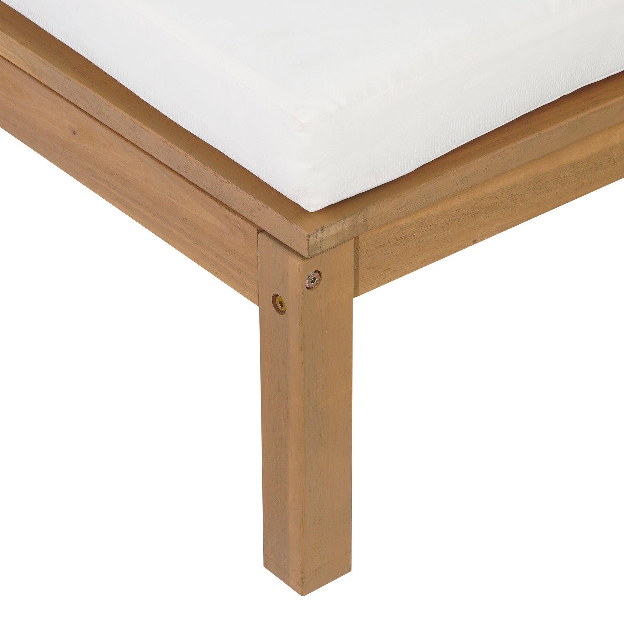 Double chaise lounge 5 position adjustable backs cushioned ideal for patio poolside relaxation