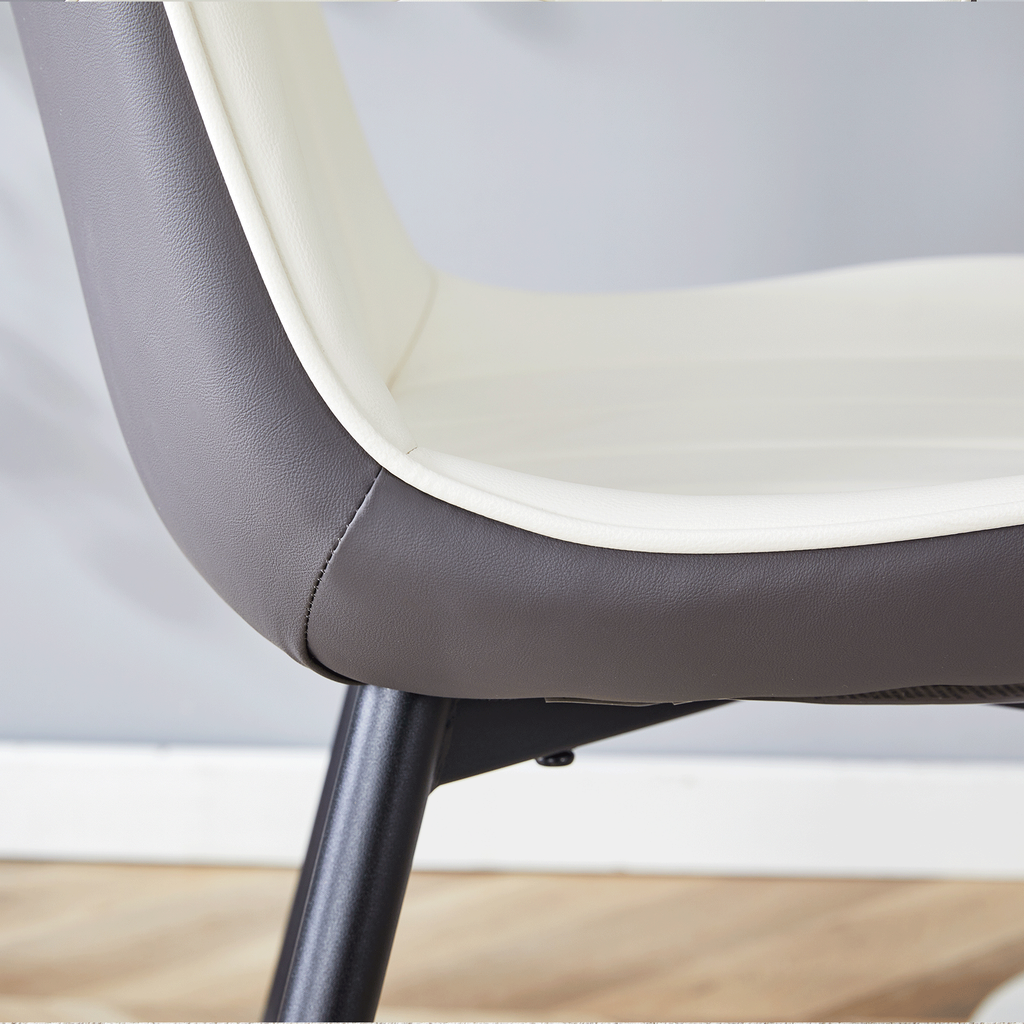 4Pcs Modern Minimalist Dining Chair Set