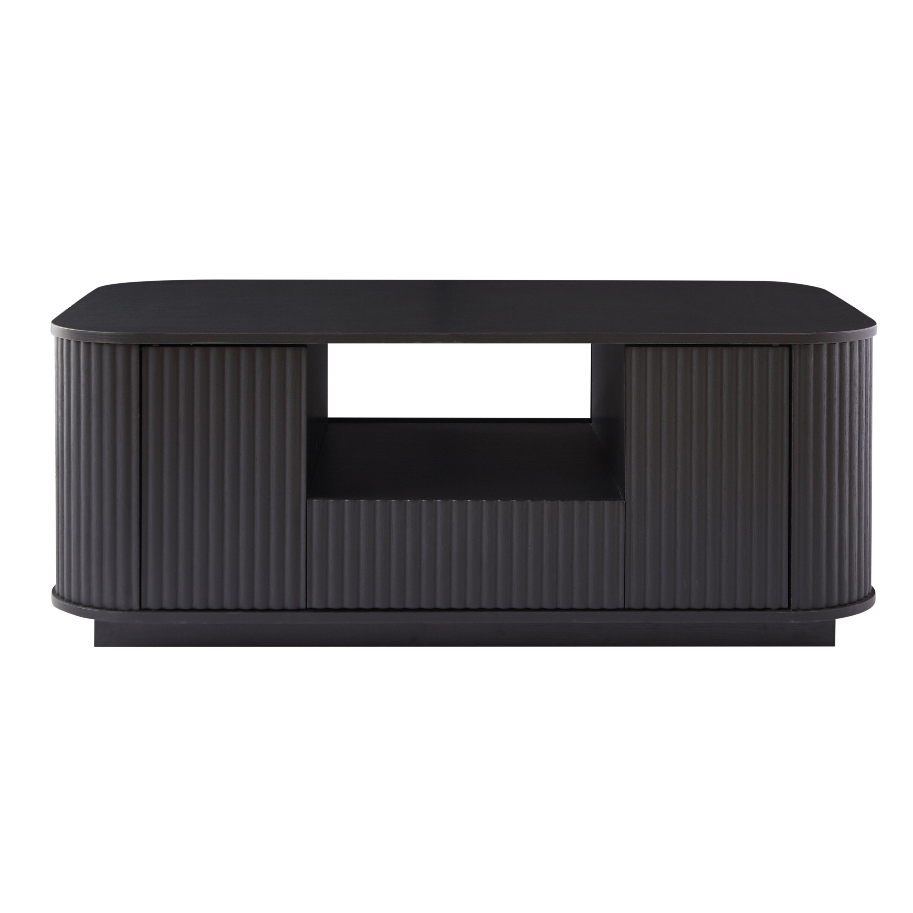 46.5' Modern Luxury Oval Coffee Table