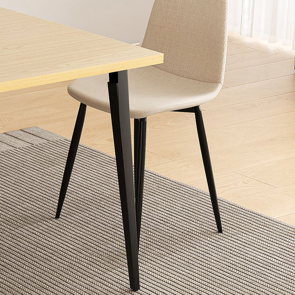 63-inch Farmhouse Industrial Dining Table Set