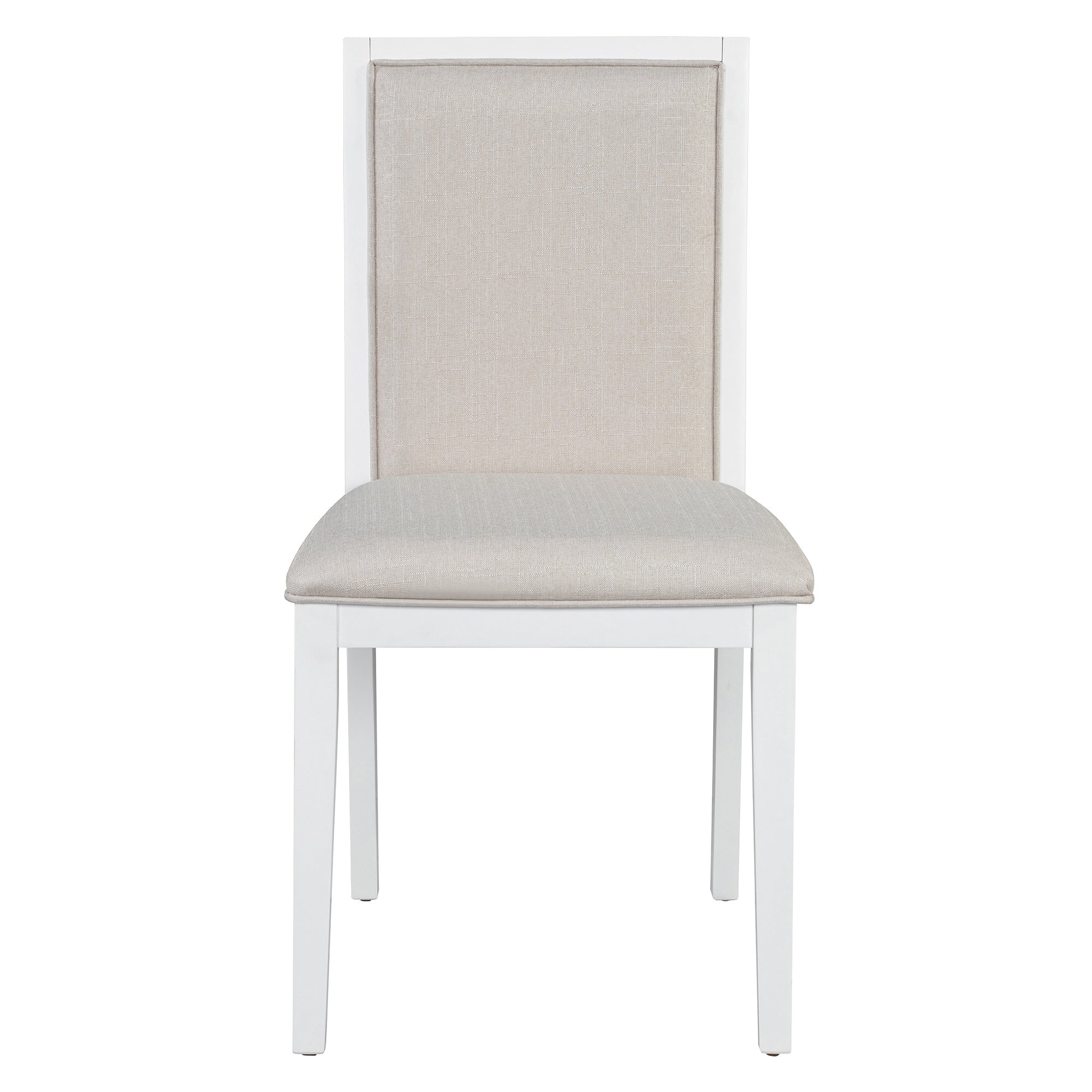 5-Piece Extendable Dining Table Set with Removable Leaf